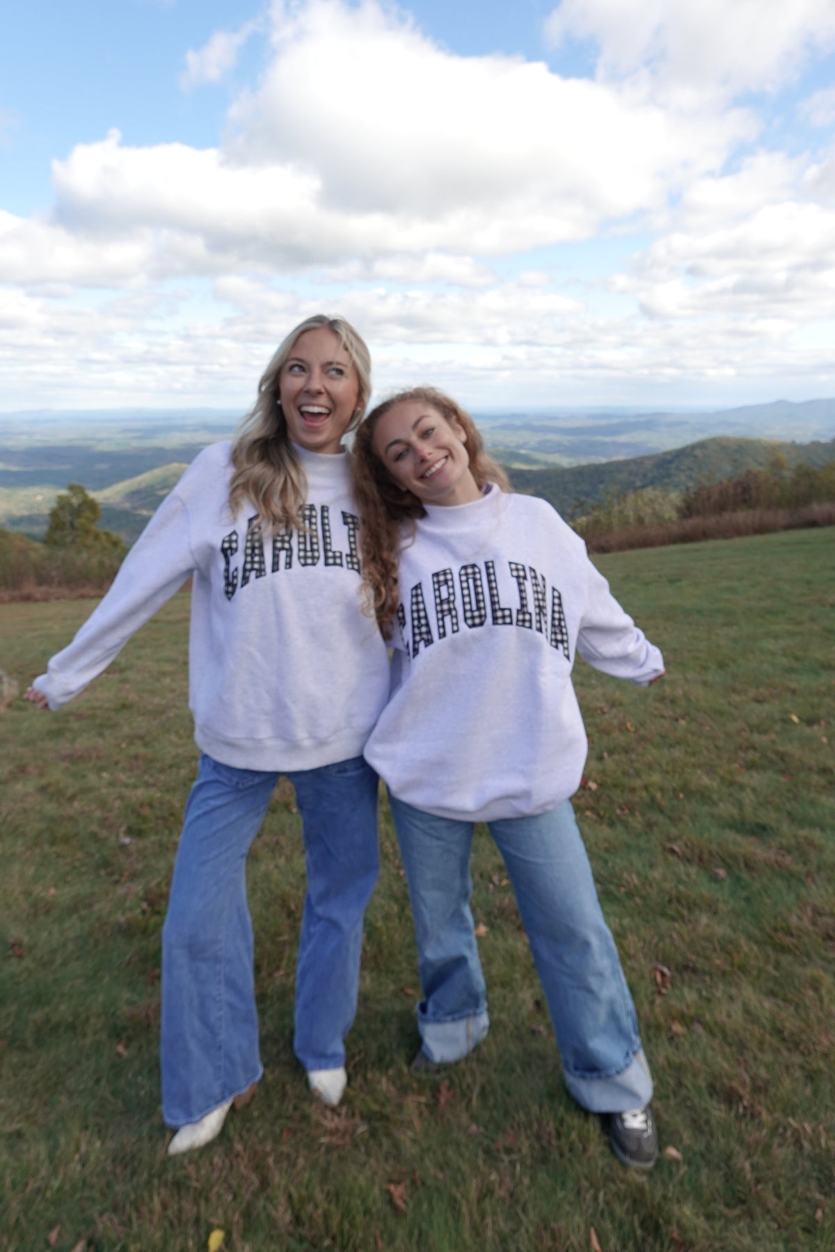 Carolina Mock Neck Sweatshirt