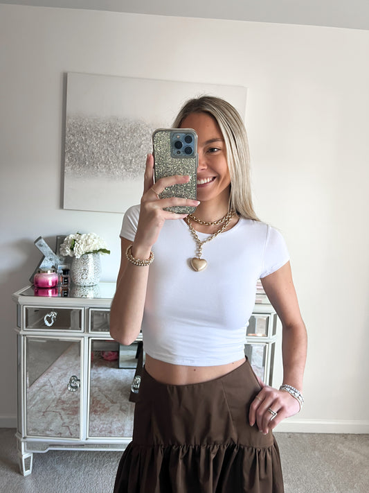 Double Lined Basic Tee