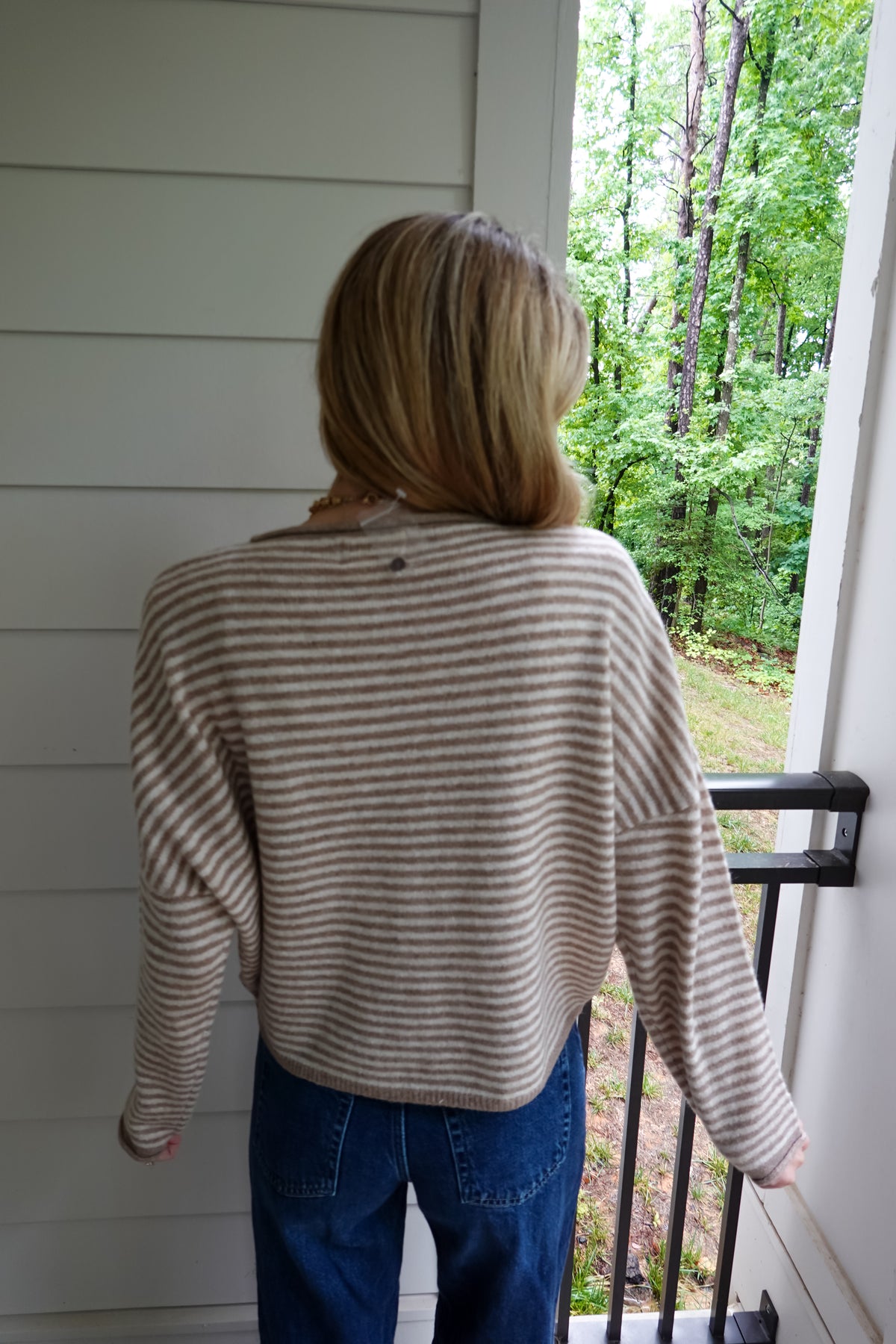 Demi Striped Cardigan