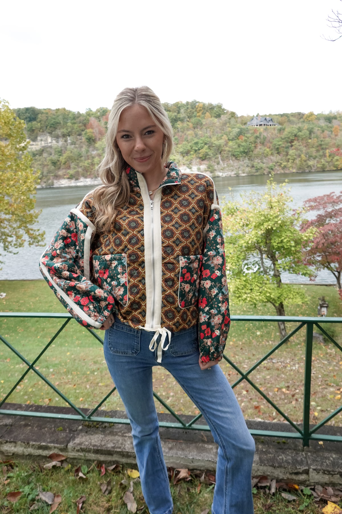 Kali Patchwork Quilted Jacket
