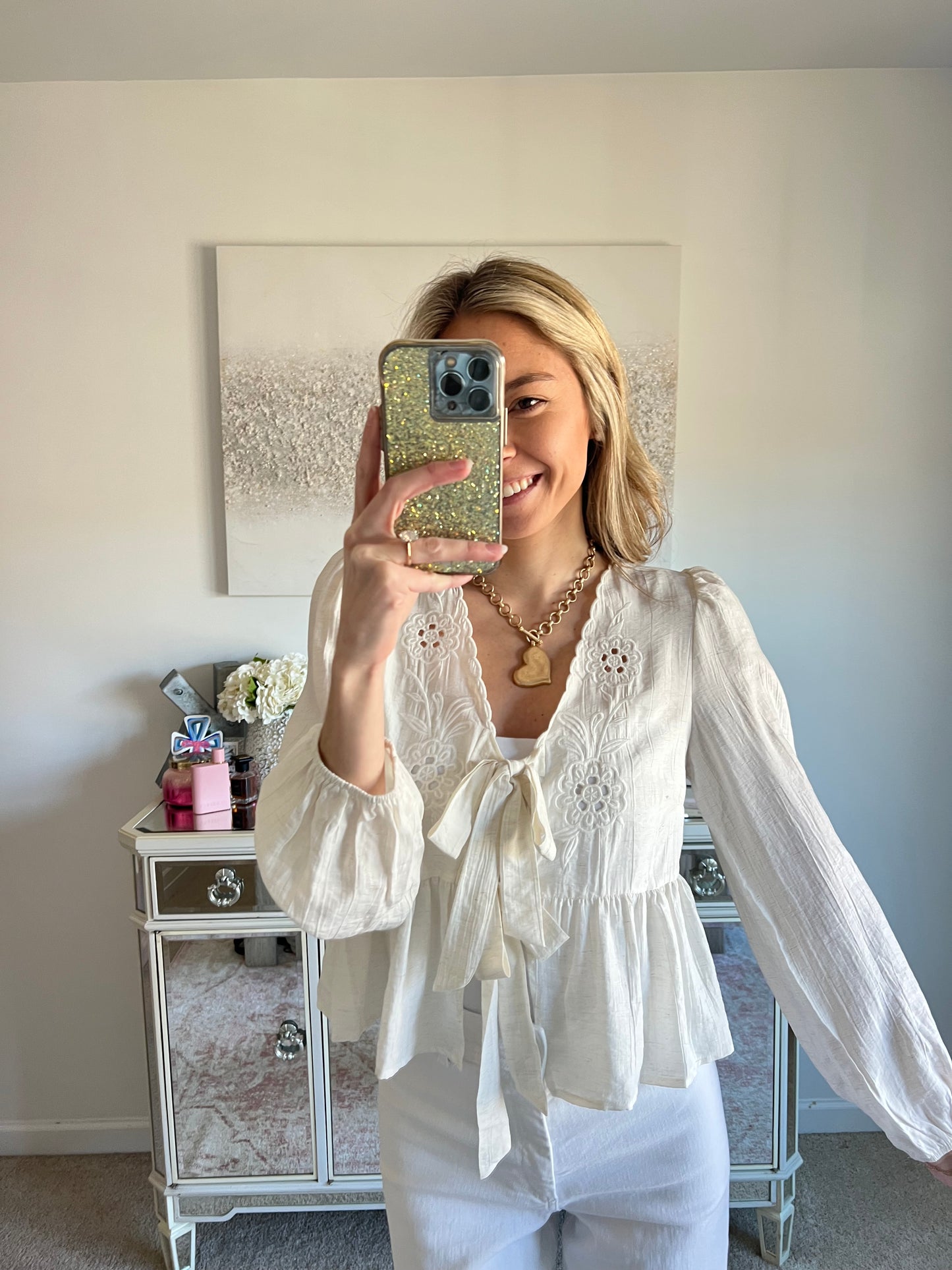 Sofia Eyelet Long Sleeve