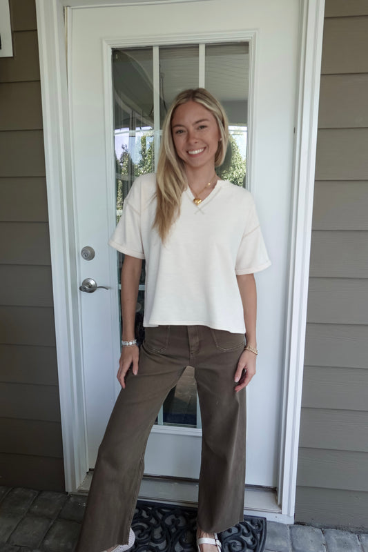 Clara Short Sleeve Top