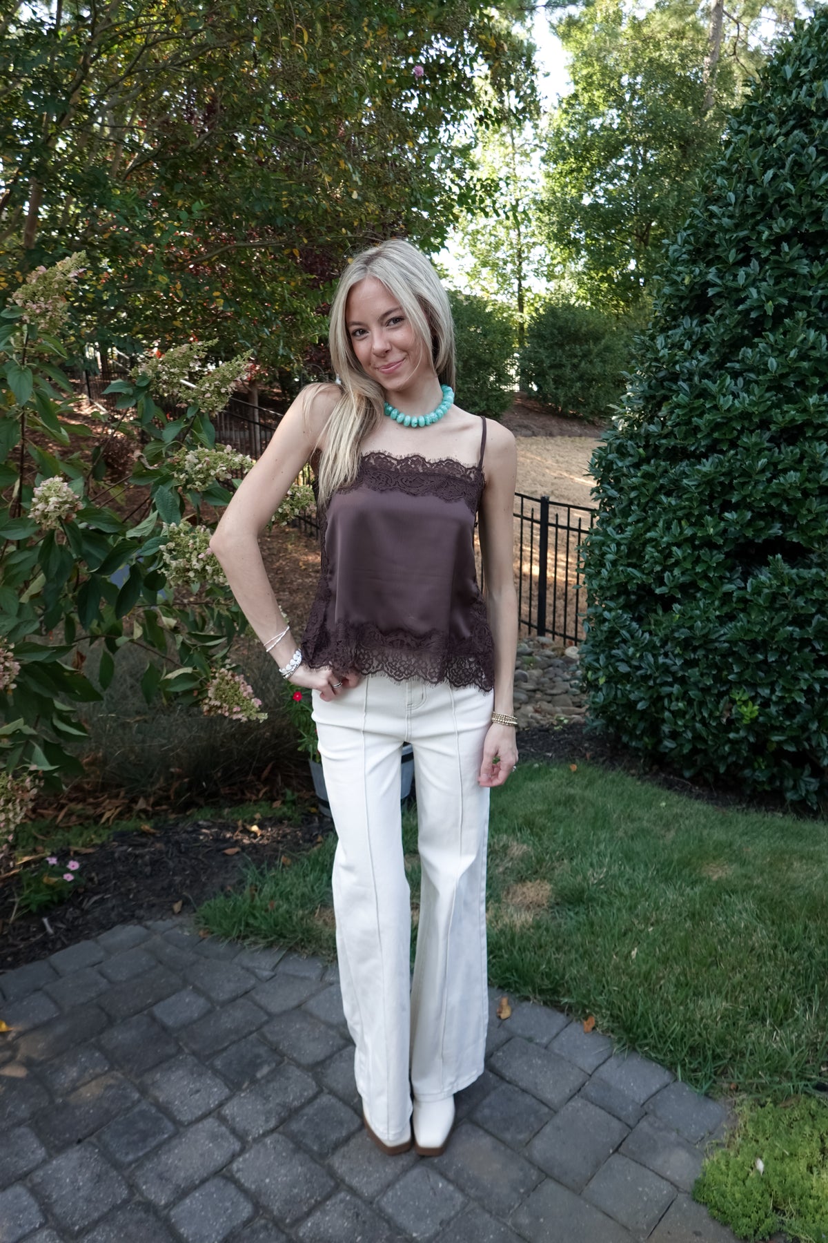 Riley Lace Tank Top