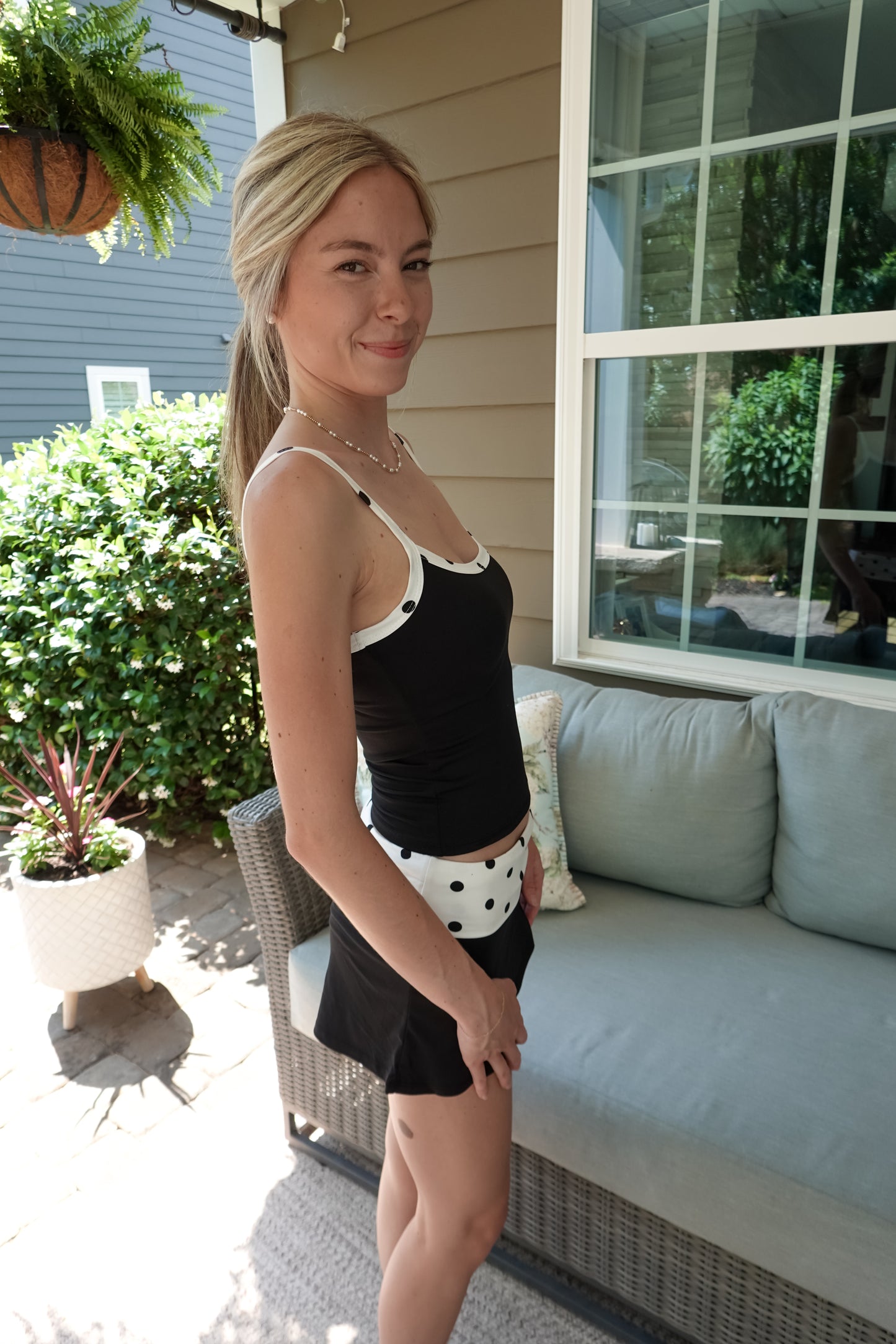 Pay Polka Dot Mini Skort