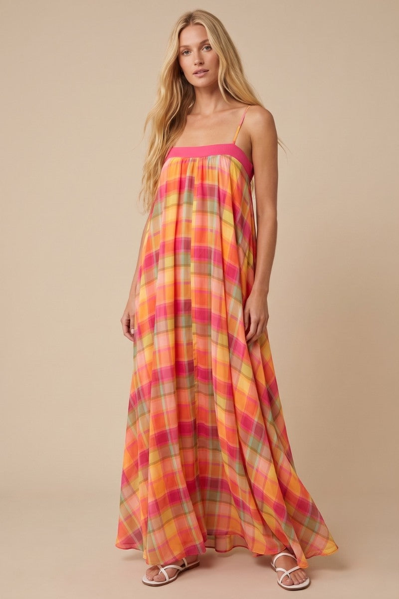 Emmeline Plaid Dress