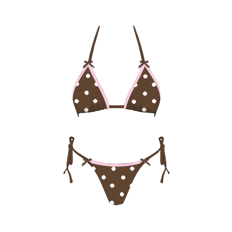 Cafe Polka Bikini Set
