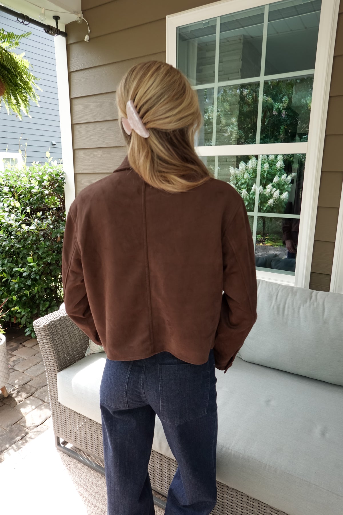 Tess Suede Jacket