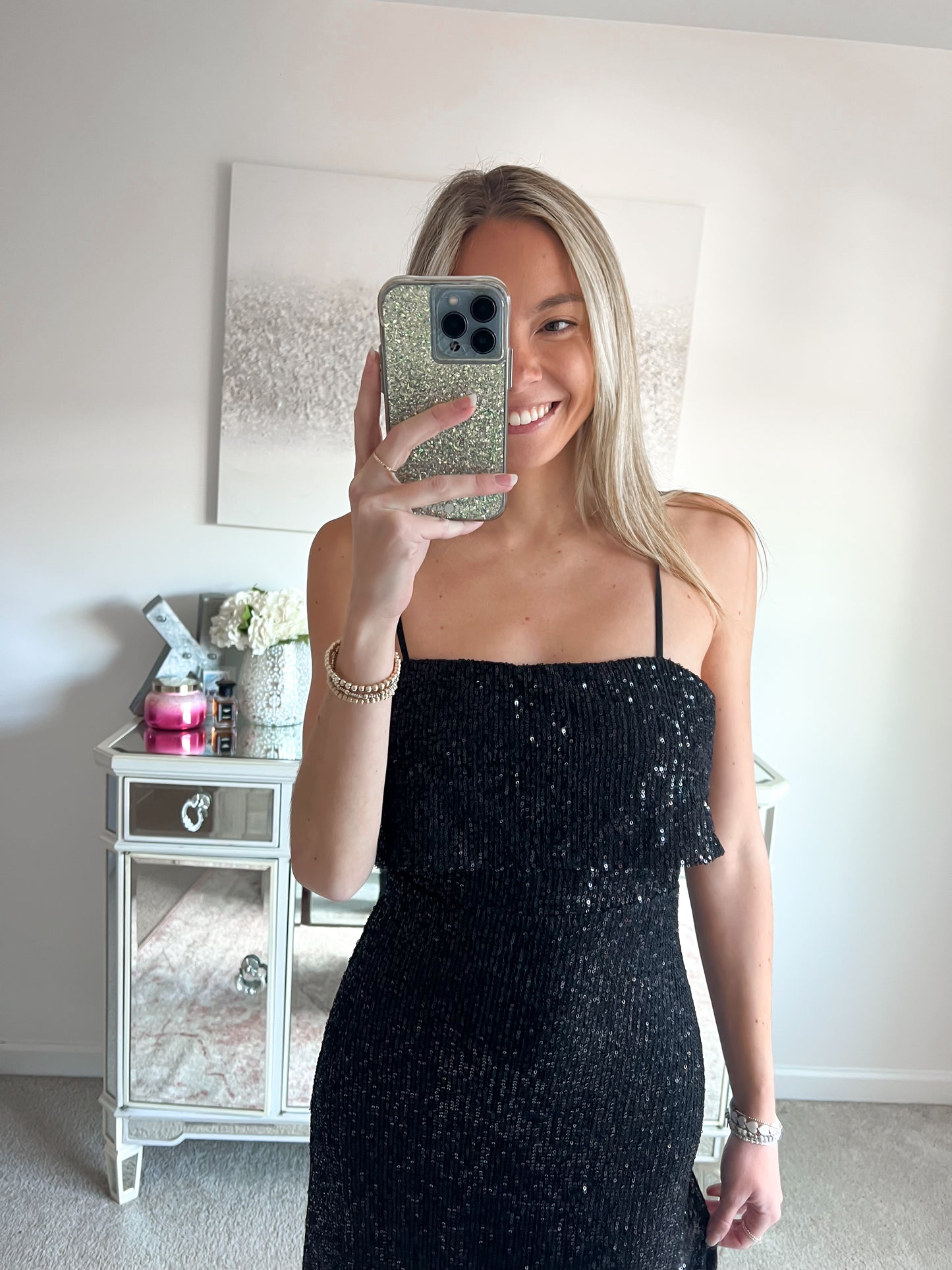 Sloane Sequin Maxi Dress