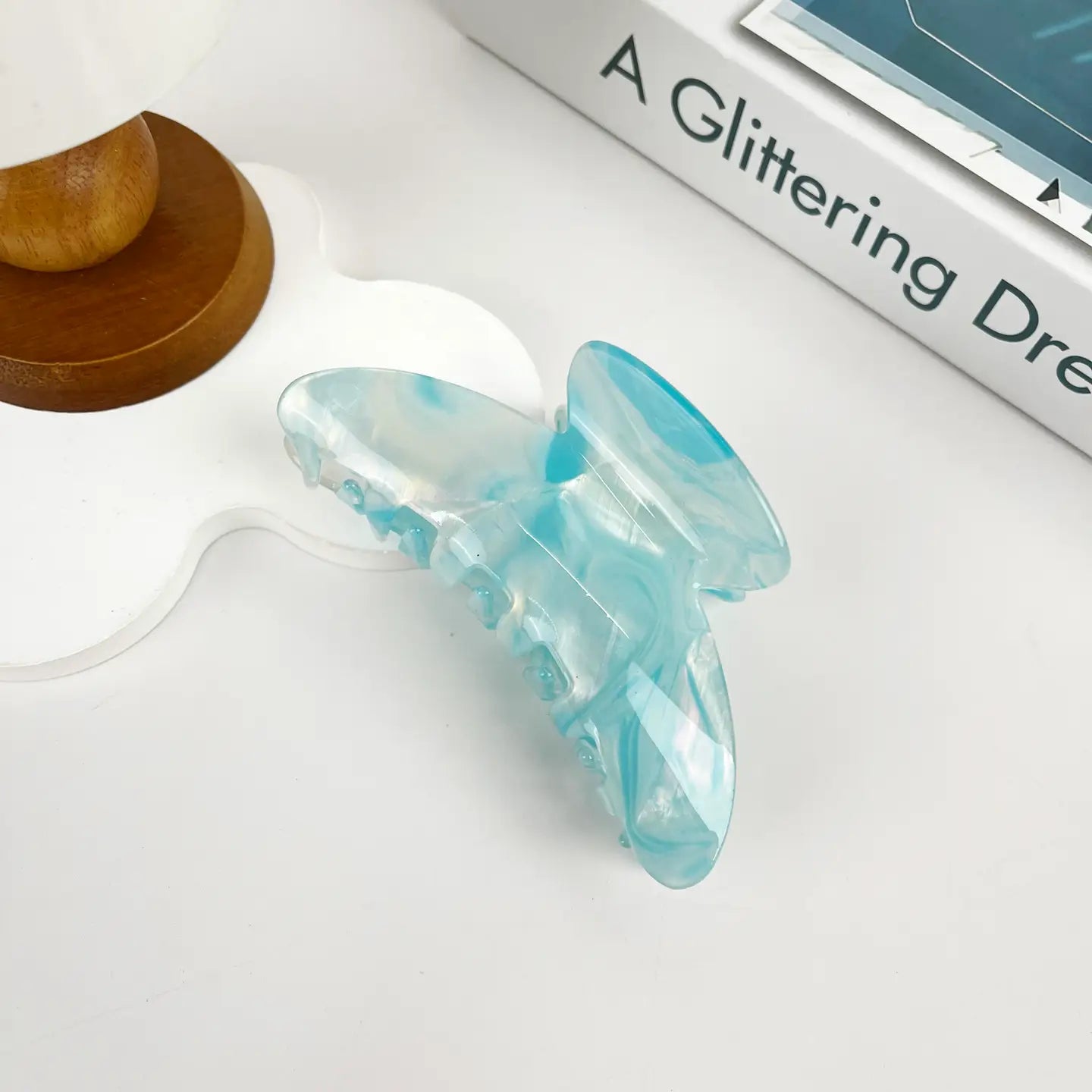 Iridescent Claw Clips