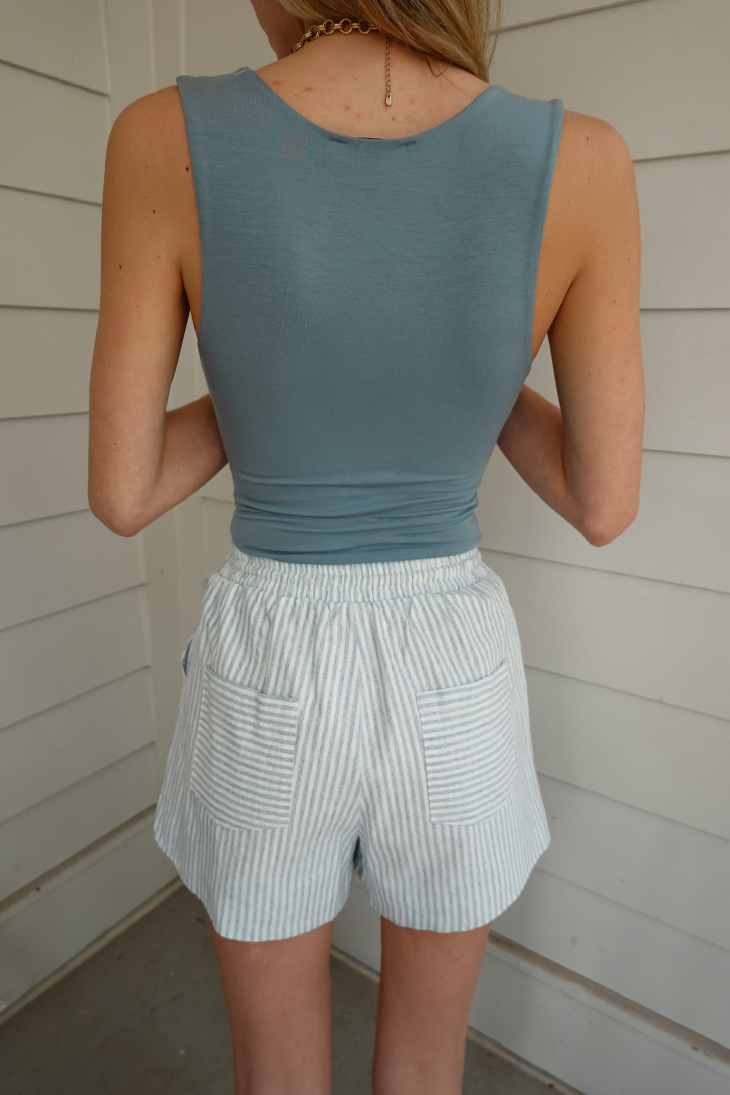 Scoop Neck Double Layered Tank