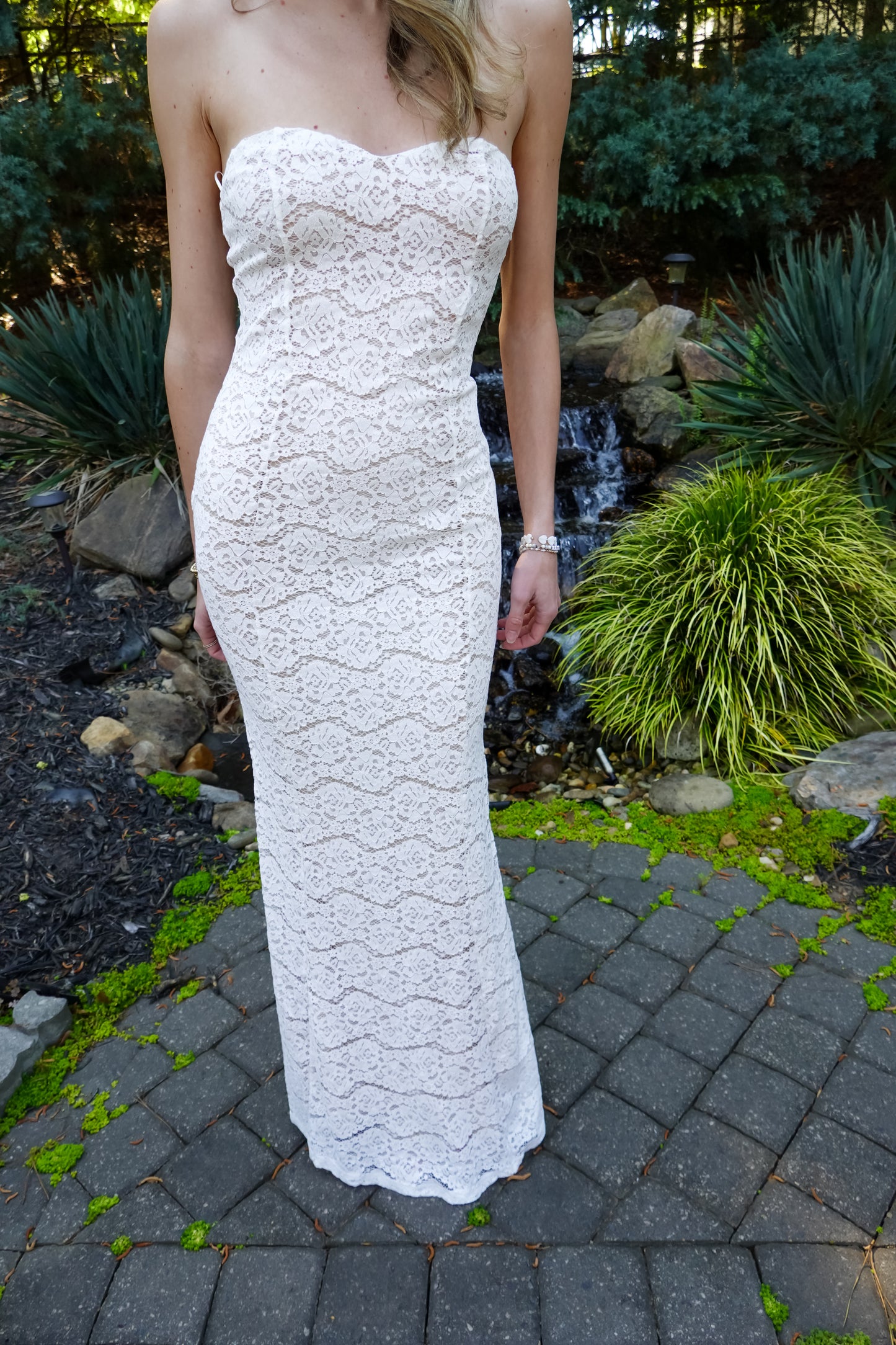 Lace Mermaid Maxi Dress