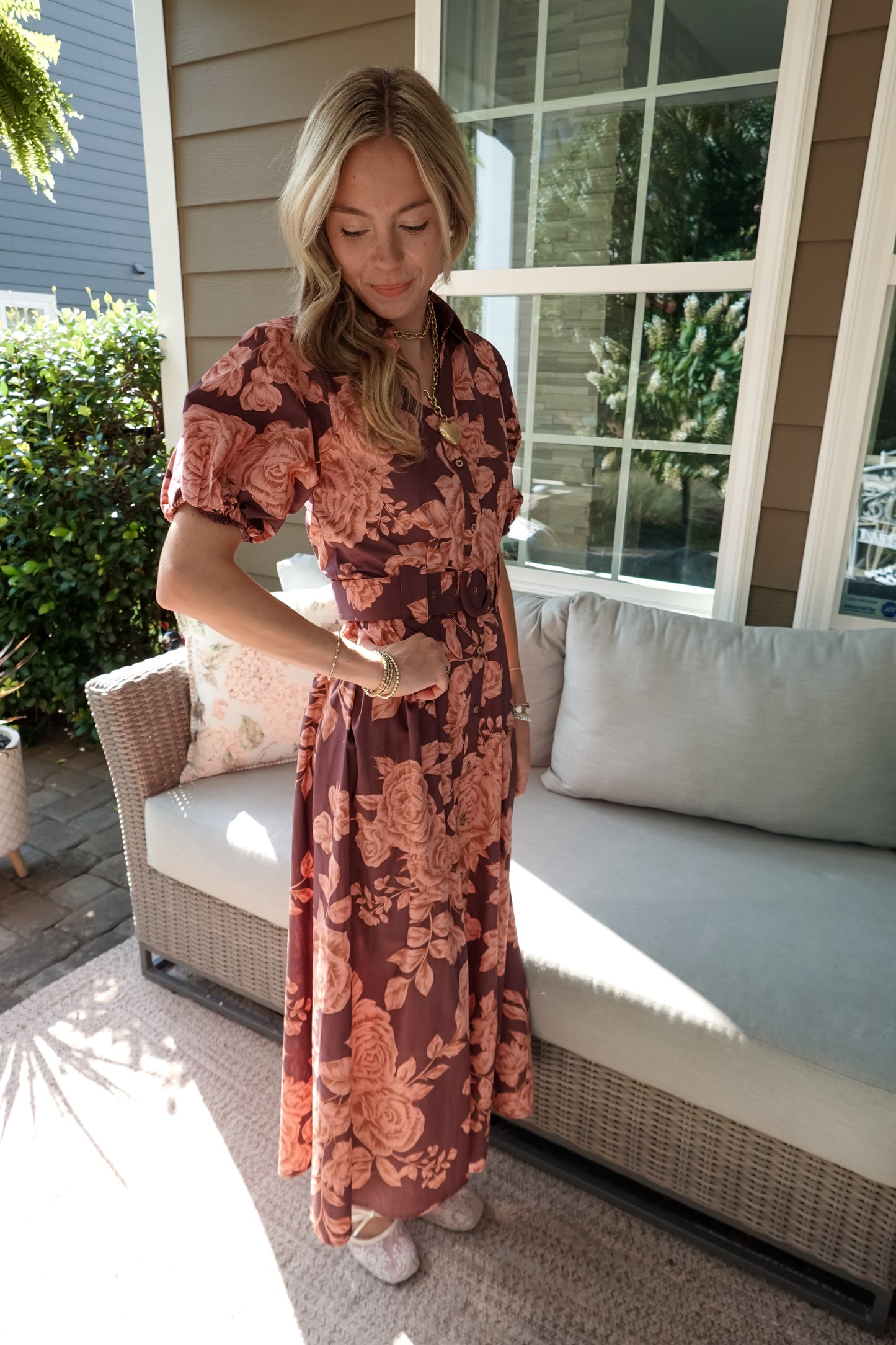 Bea Floral Maxi Dress