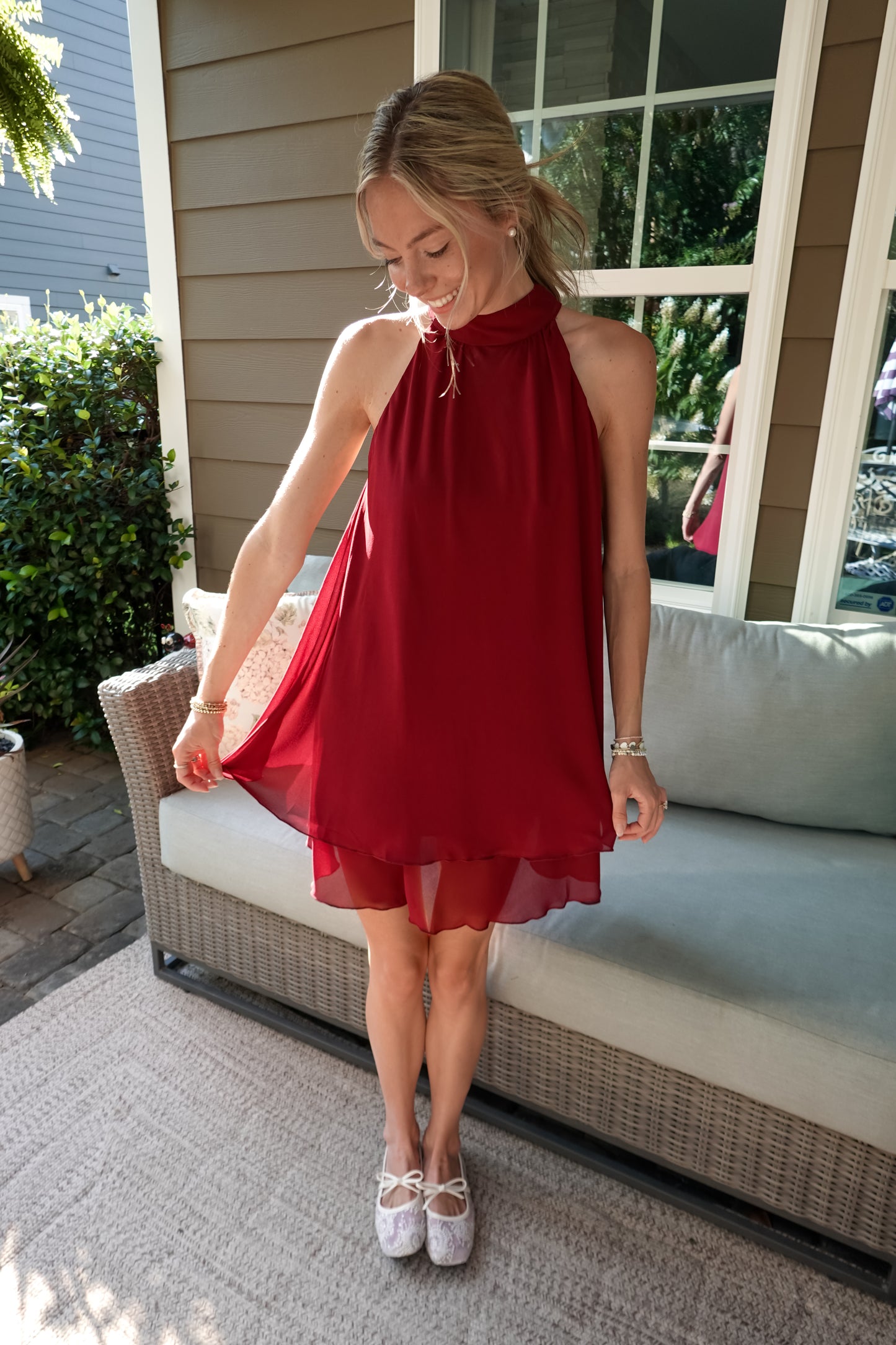 Hadley Halter Neck Mini Dress
