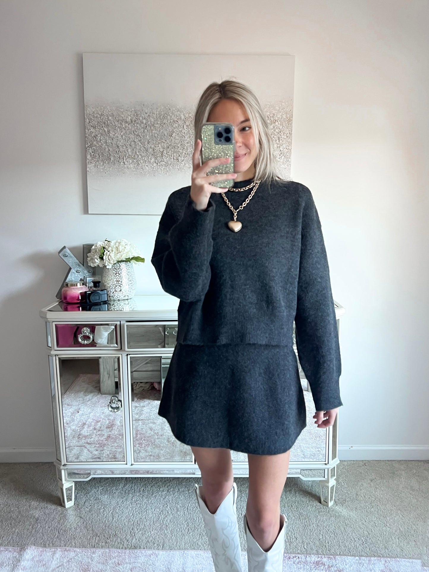 Sutton Sweater Skirt Set