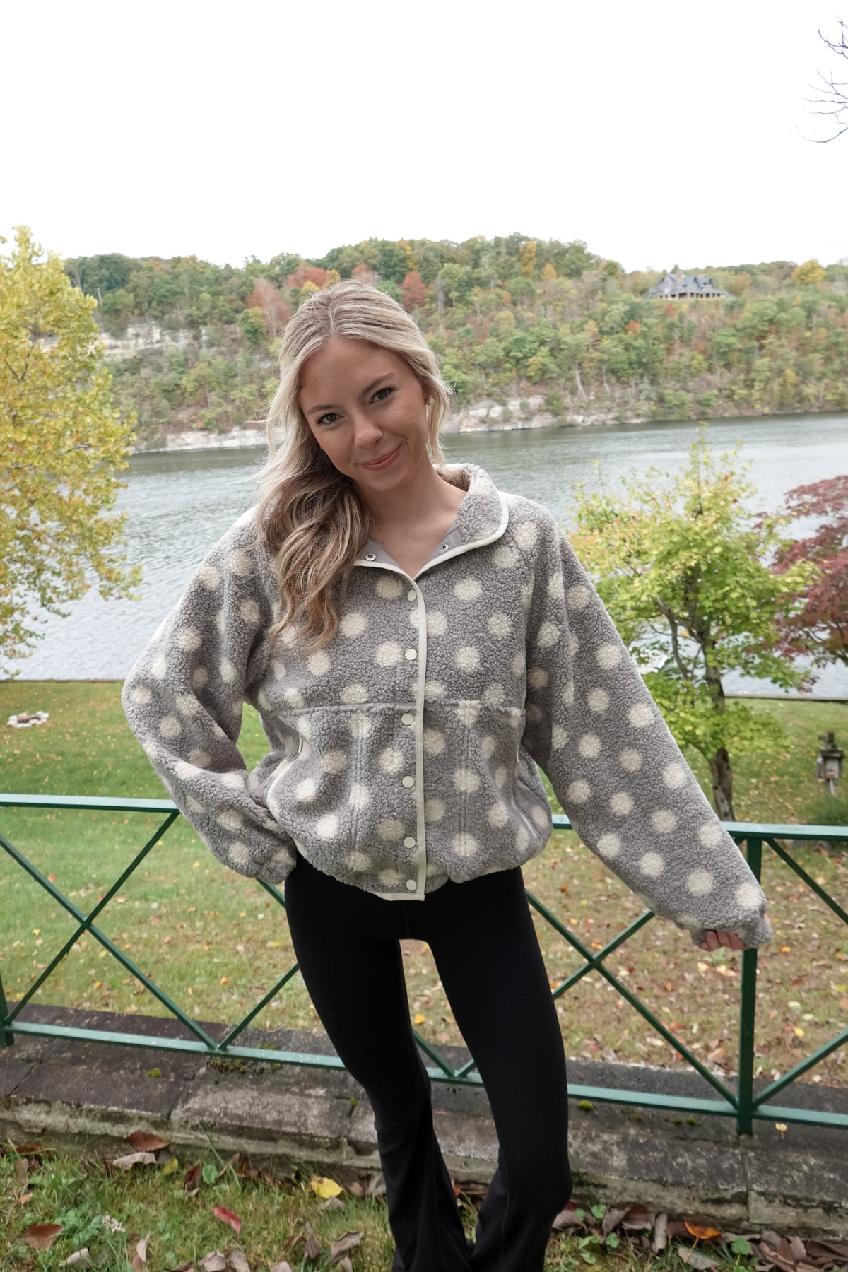 Pia Polka Dot Jacket