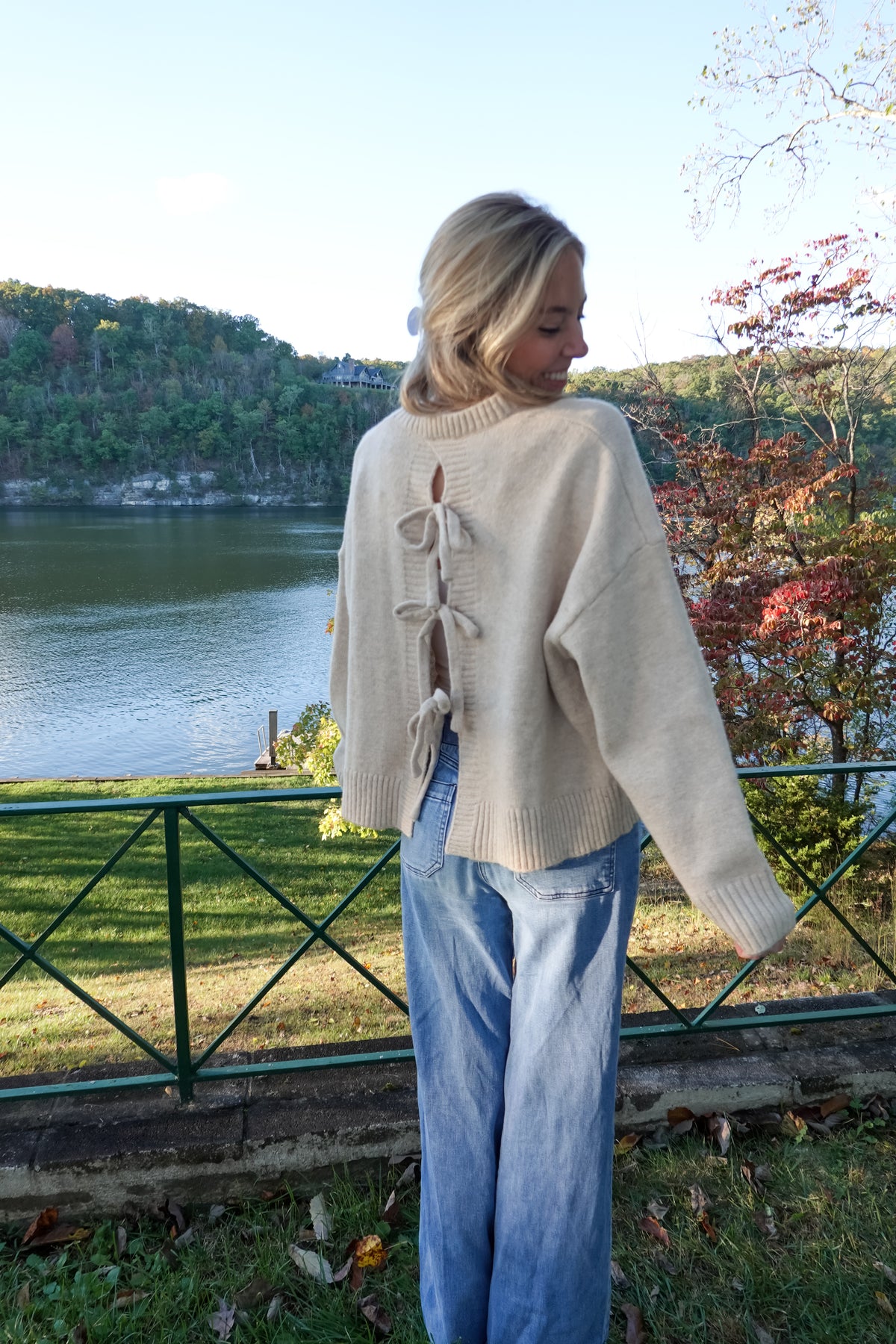 Baylee Bow Sweater