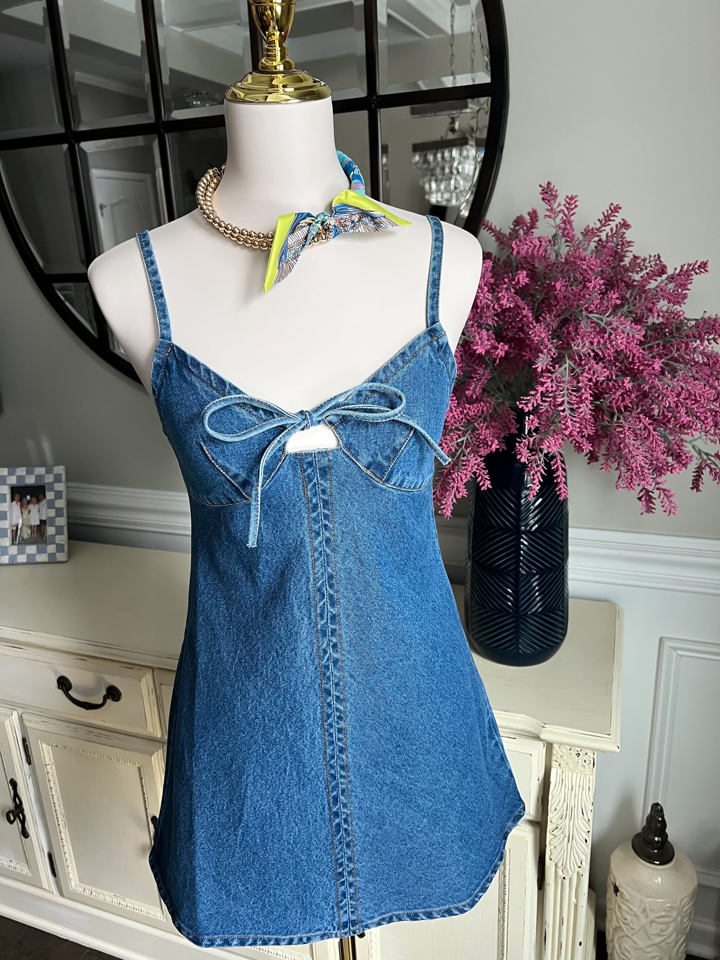 Nova Beaded Scarf Necklace