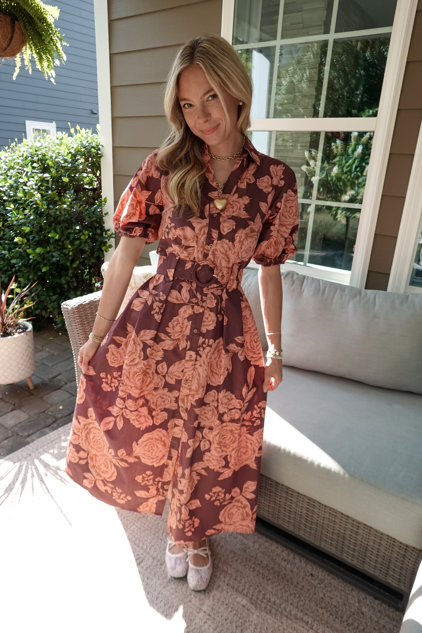 Bea Floral Maxi Dress