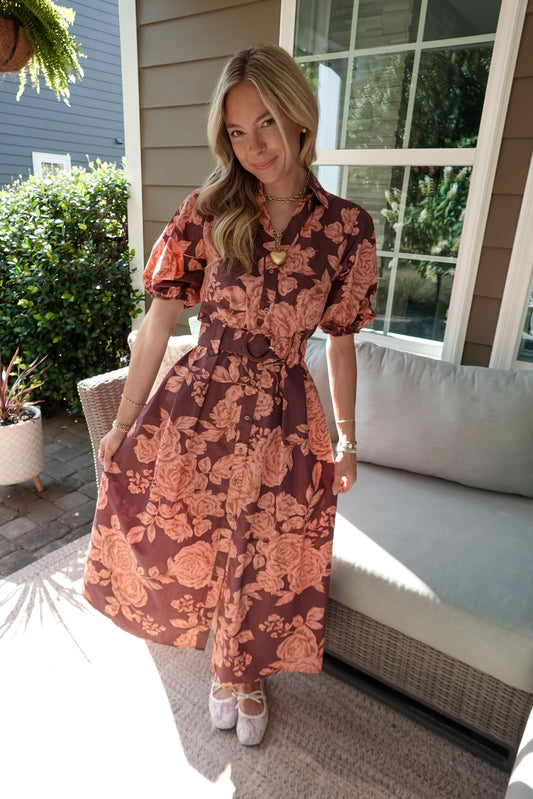 Bea Floral Maxi Dress