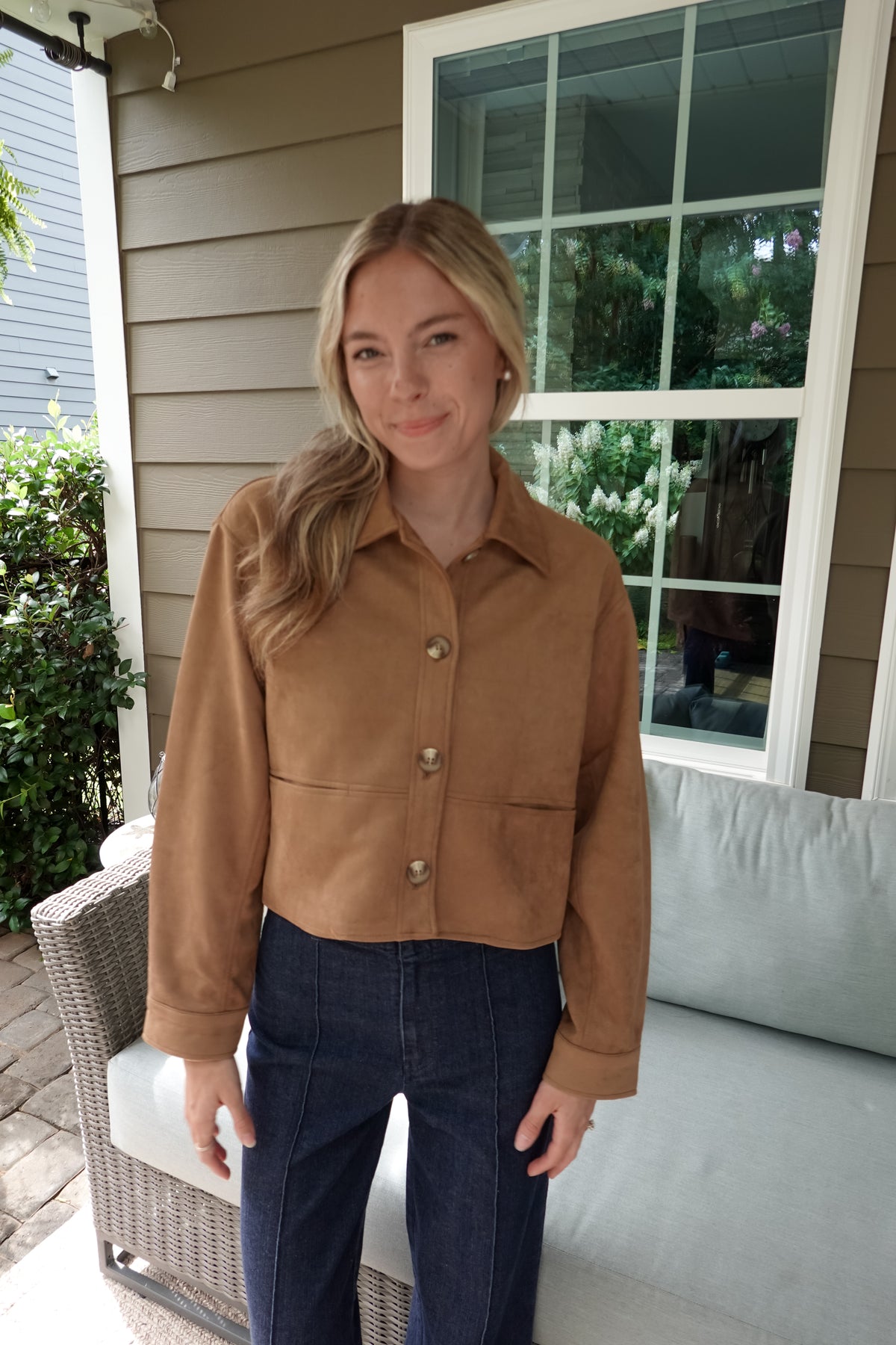 Tess Suede Jacket