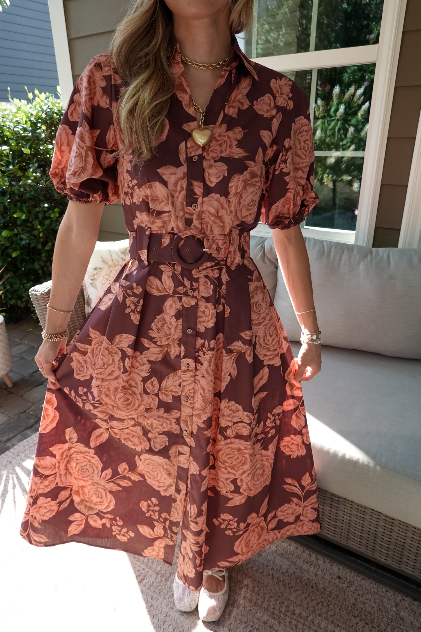 Bea Floral Maxi Dress