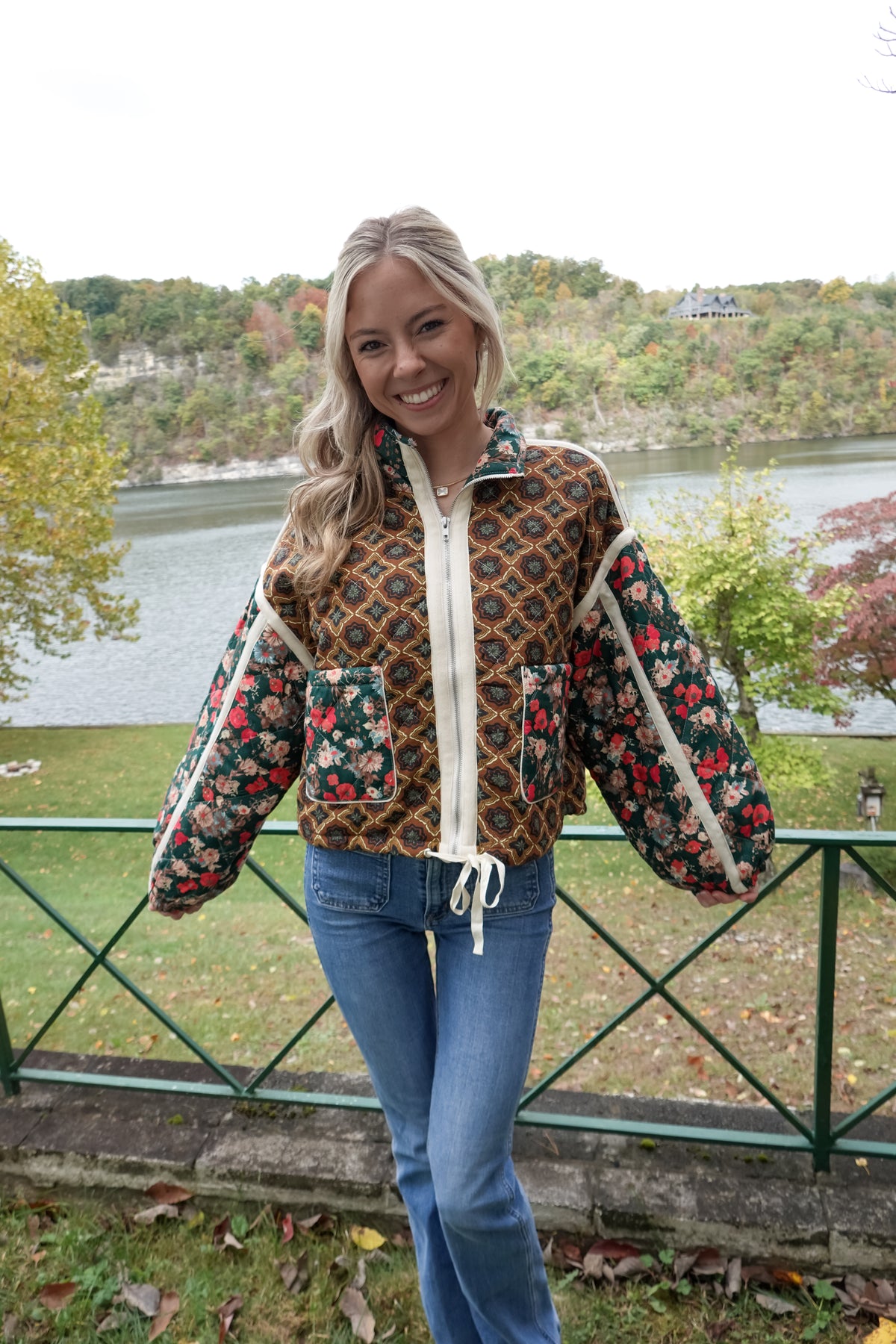 Kali Patchwork Quilted Jacket