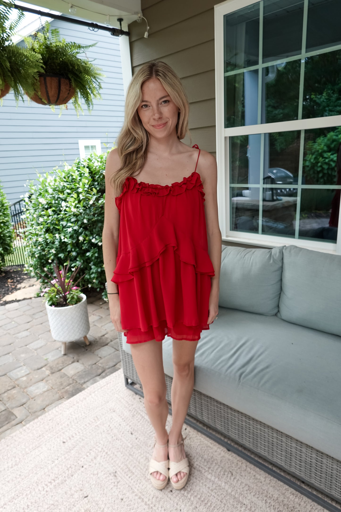 Cosette Ruffle Romper