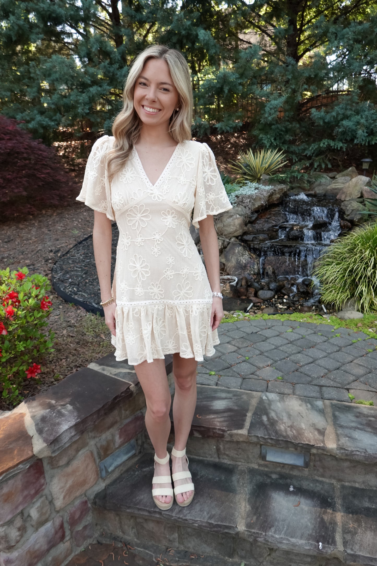 Ellie Floral Mini Dress