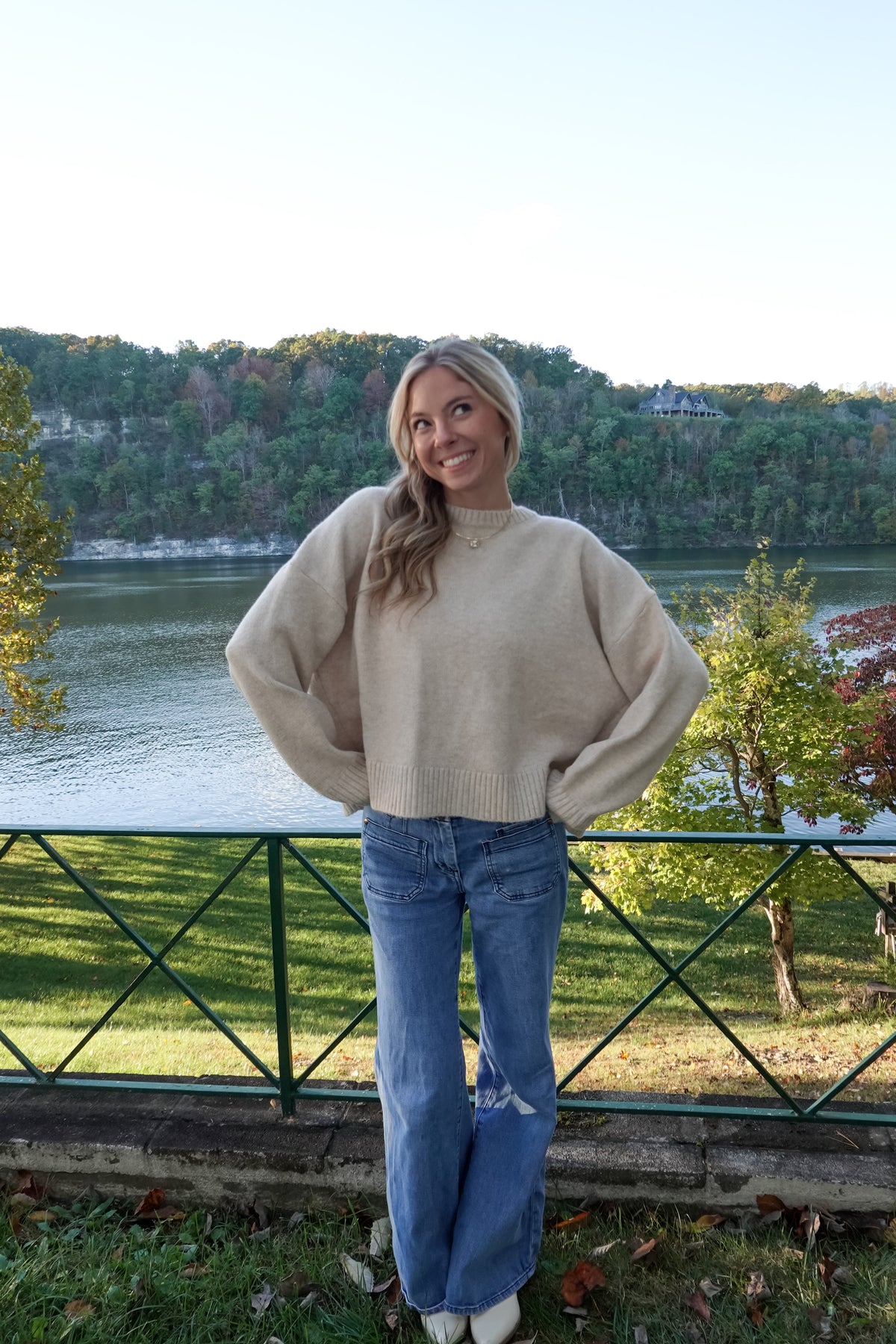 Baylee Bow Sweater