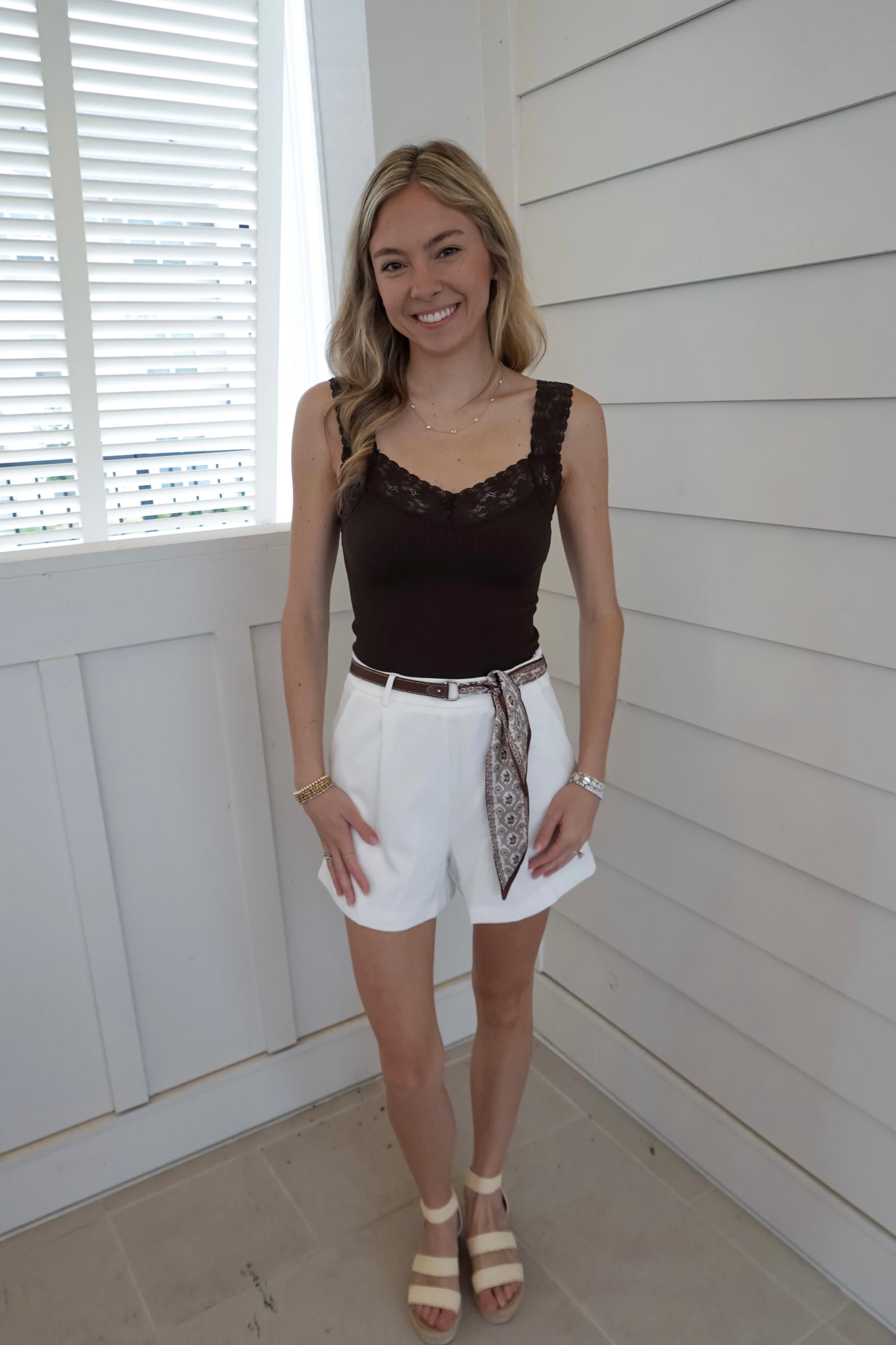 Amelia Belted Shorts
