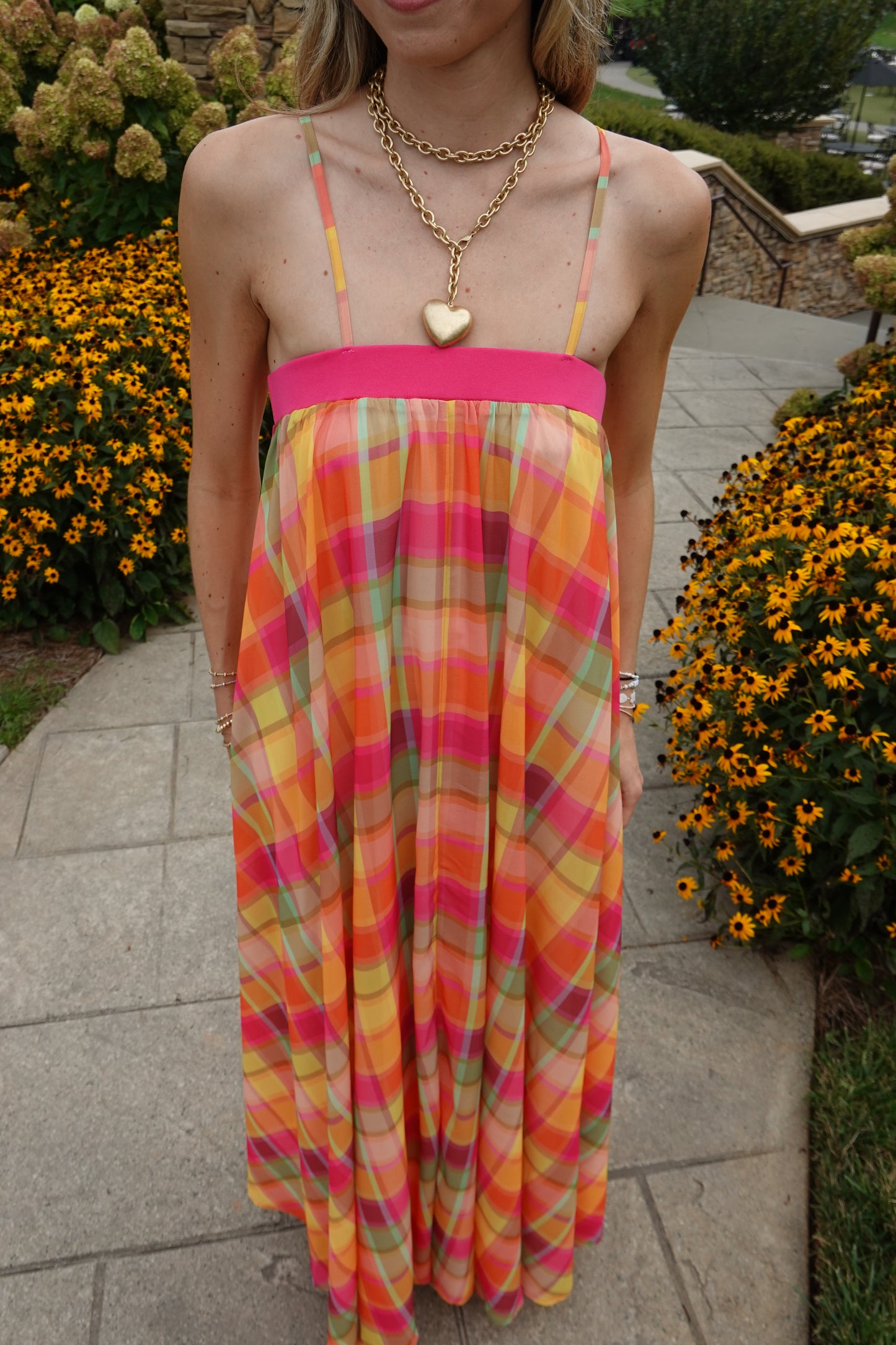 Emmeline Plaid Dress