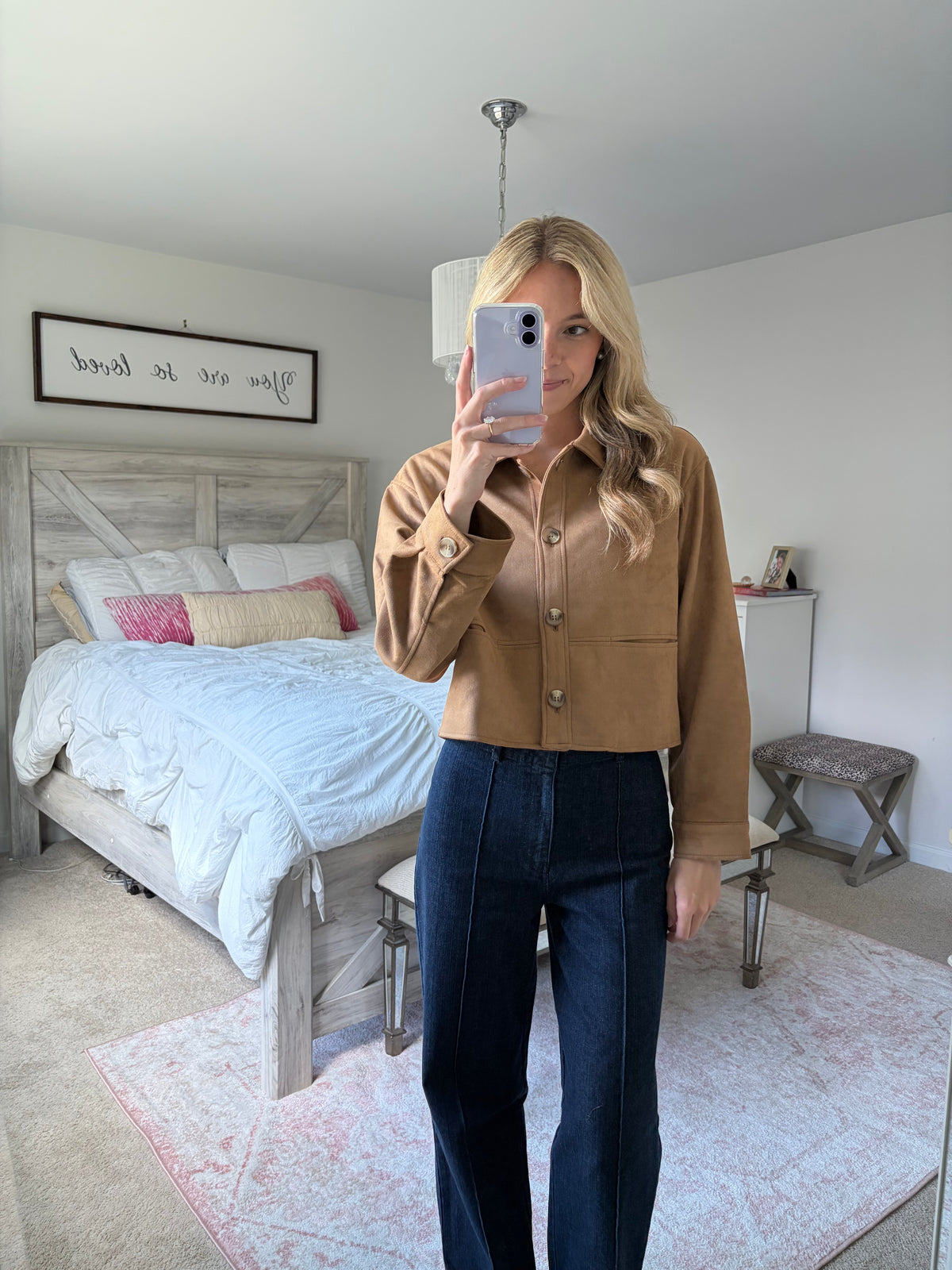 Tess Suede Jacket