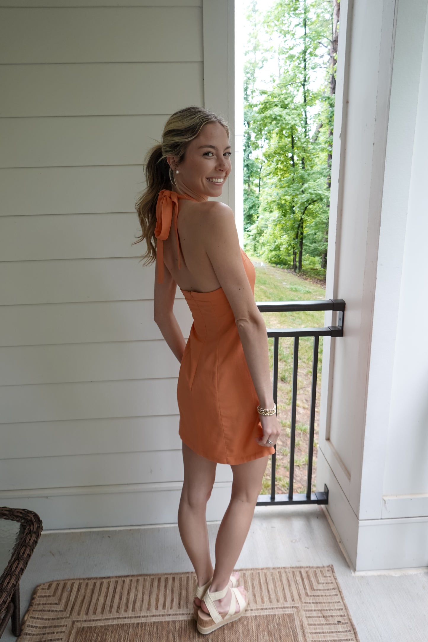 Summer Halter Dress