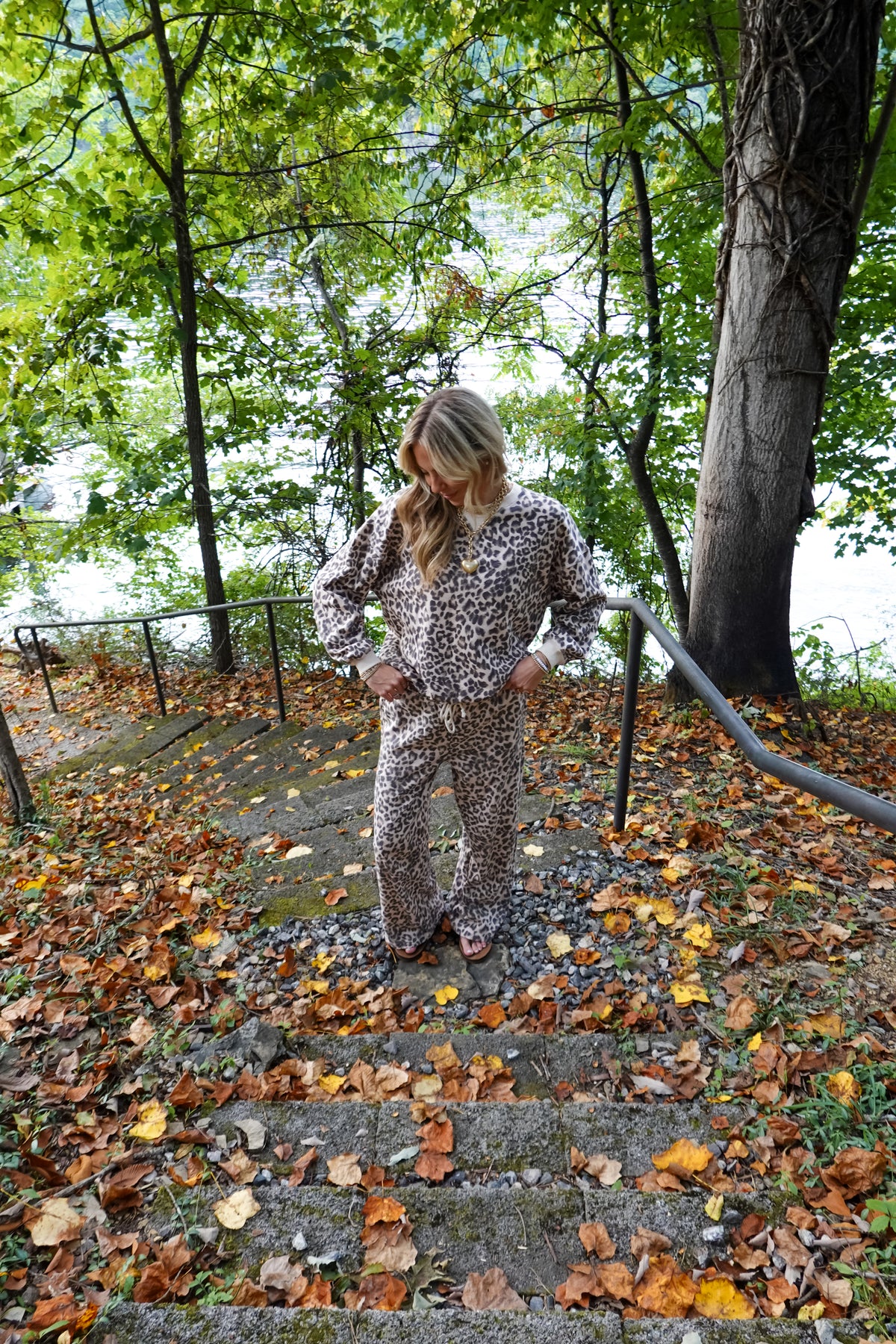 Leah Leopard Lounge Pants