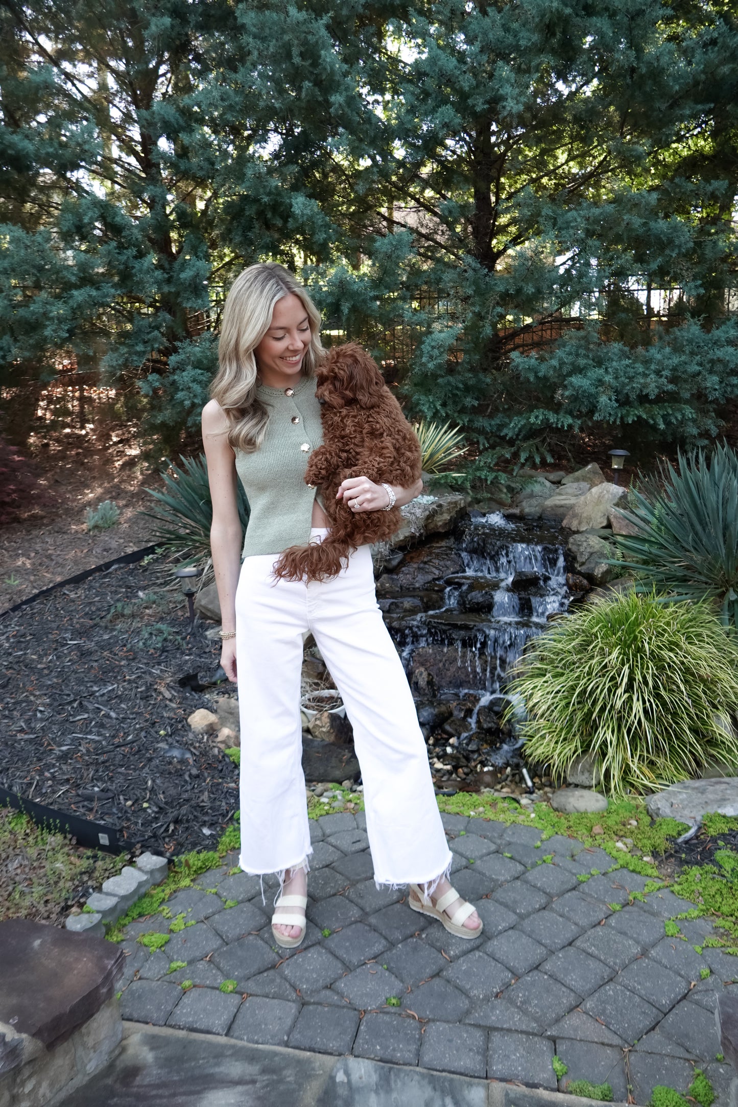 Marina Seashell Knit Vest