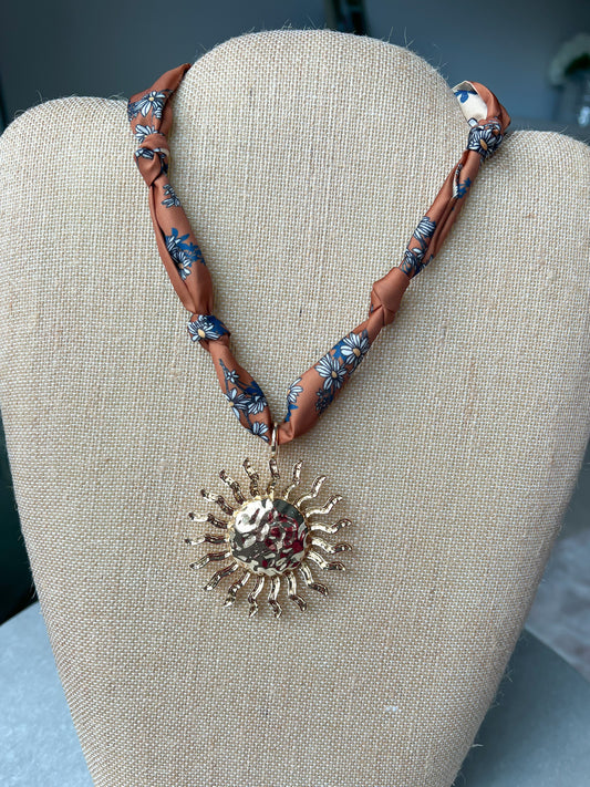 Bandana Charm Necklaces