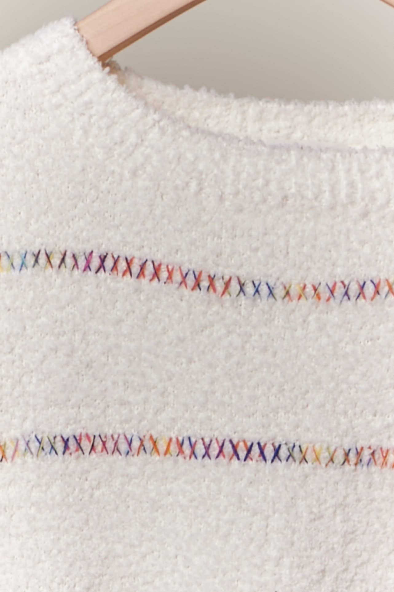 Joyful Fuzzy Sweater