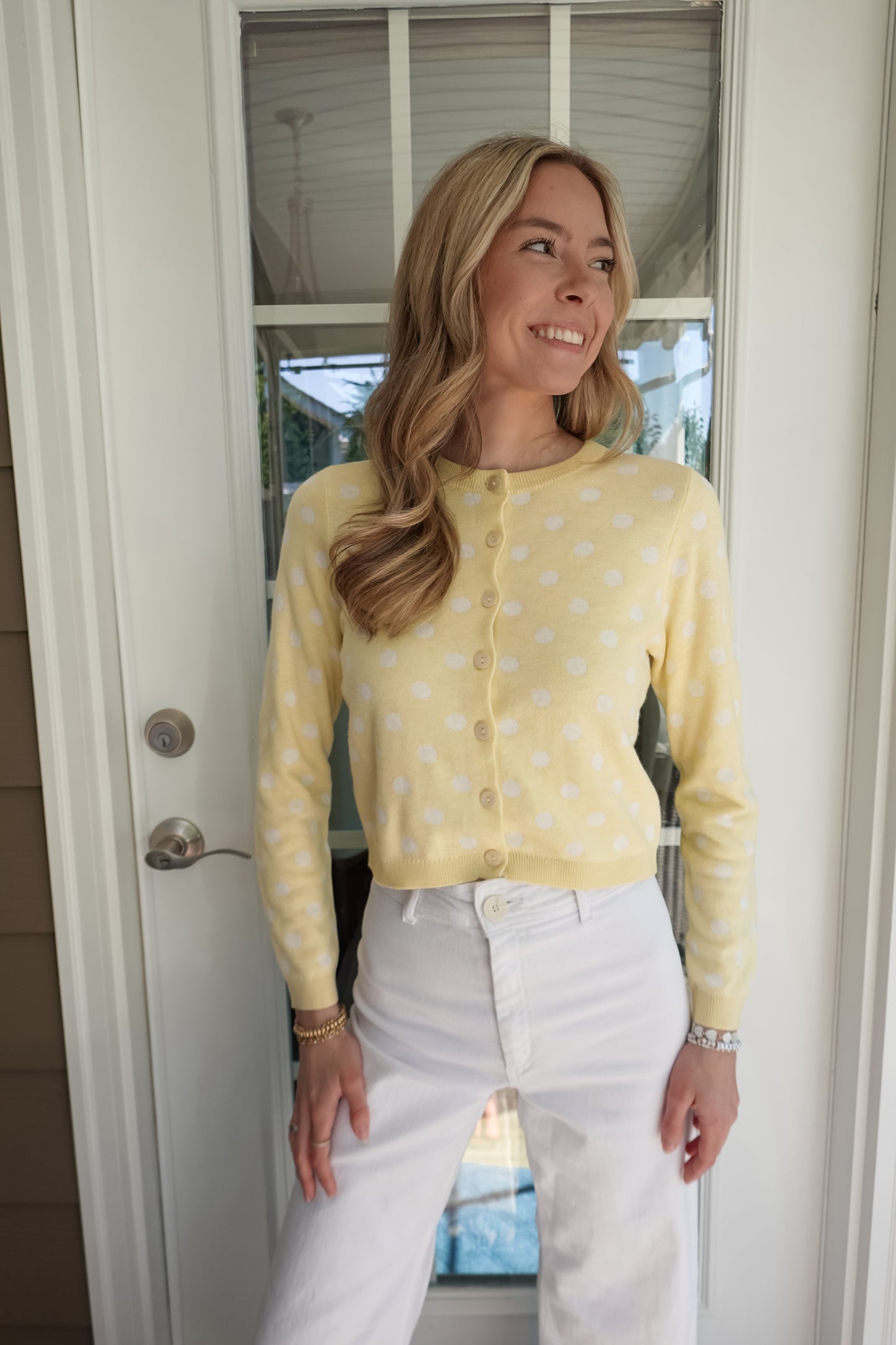 Mara Polka Dot Cardigan