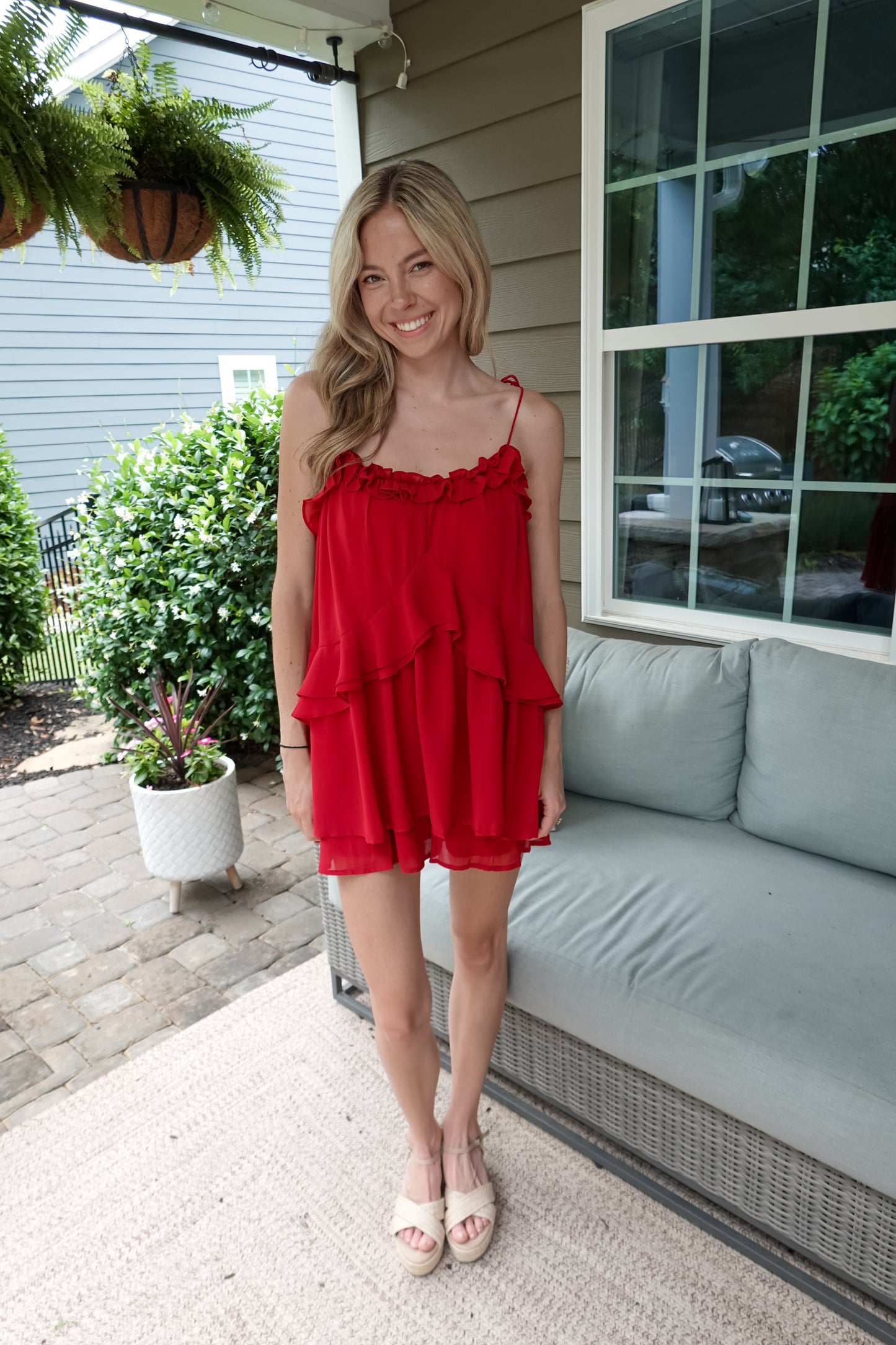 Cosette Ruffle Romper