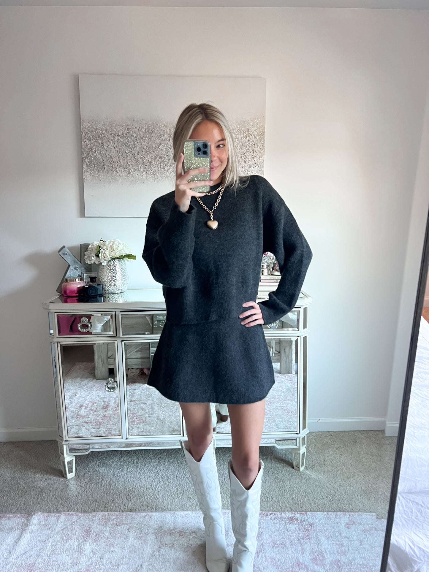 Sutton Sweater Skirt Set