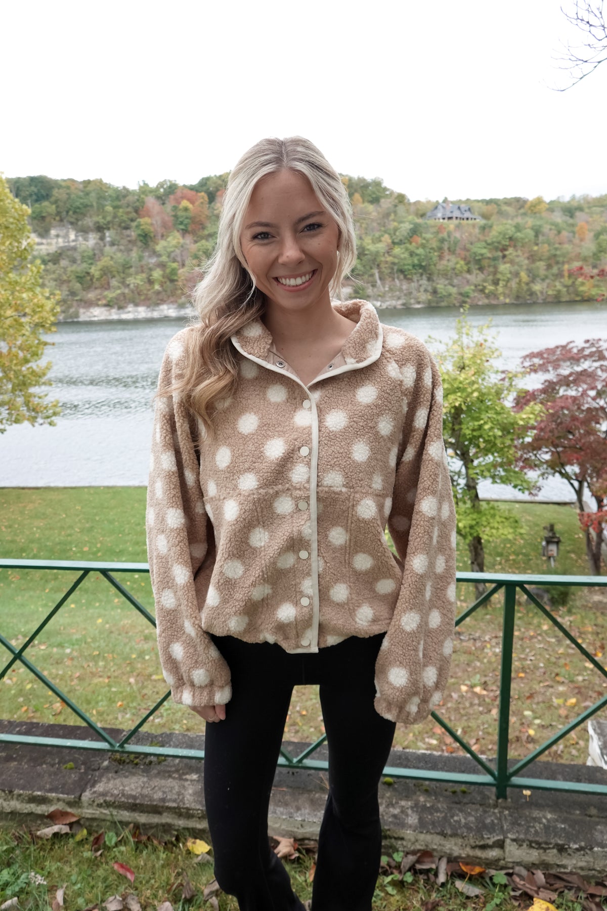Pia Polka Dot Jacket