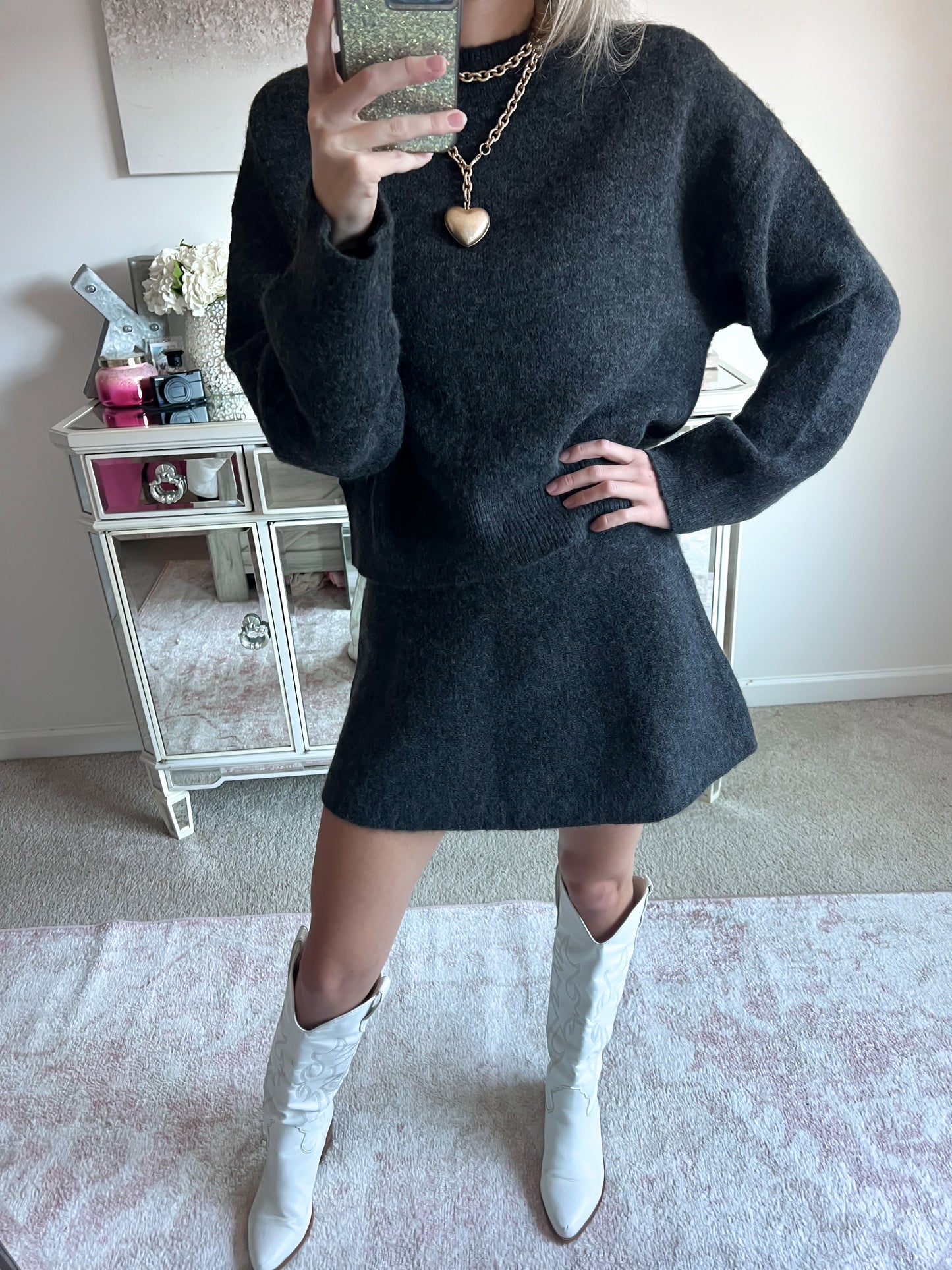 Sutton Sweater Skirt Set