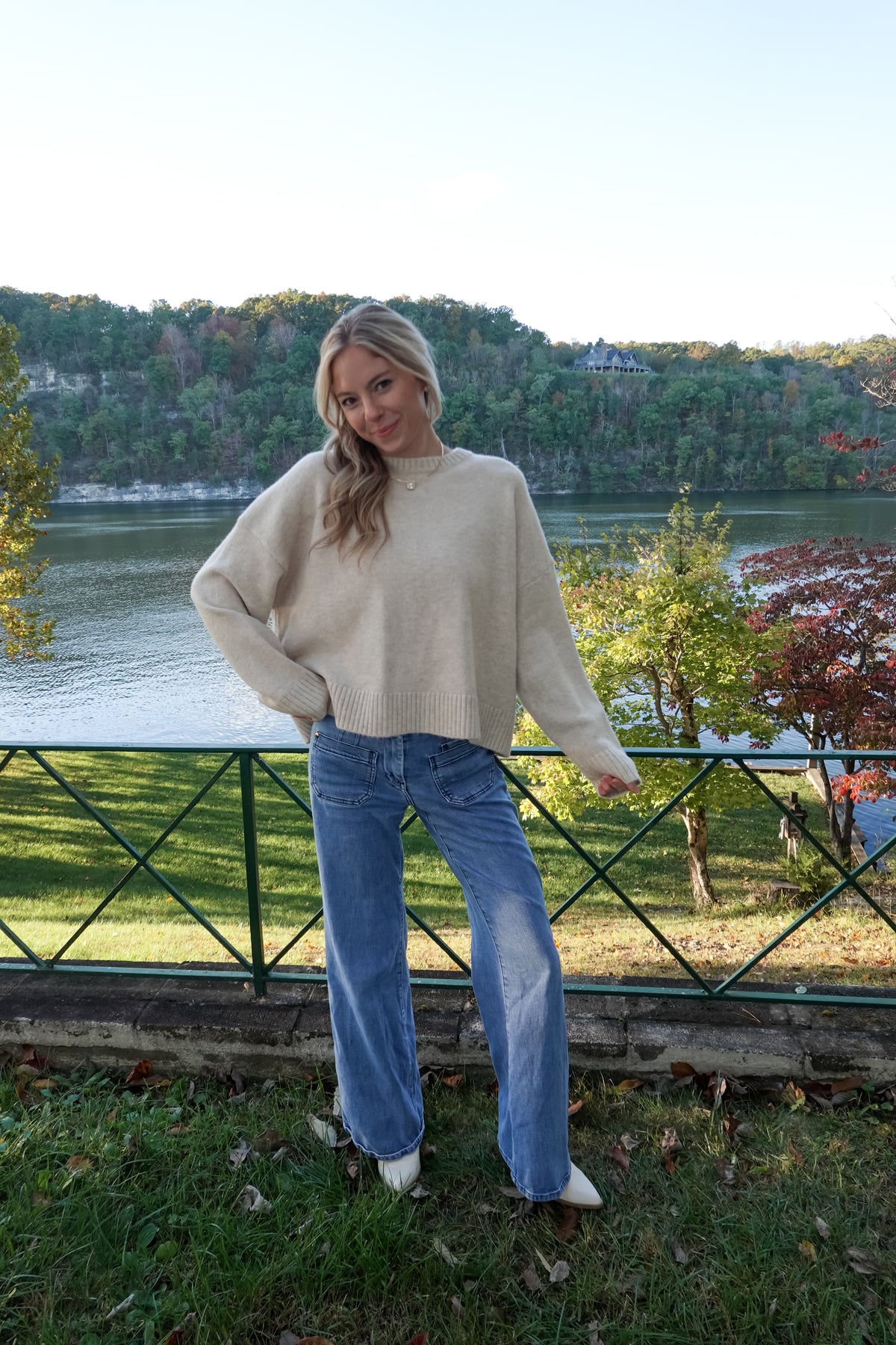Baylee Bow Sweater