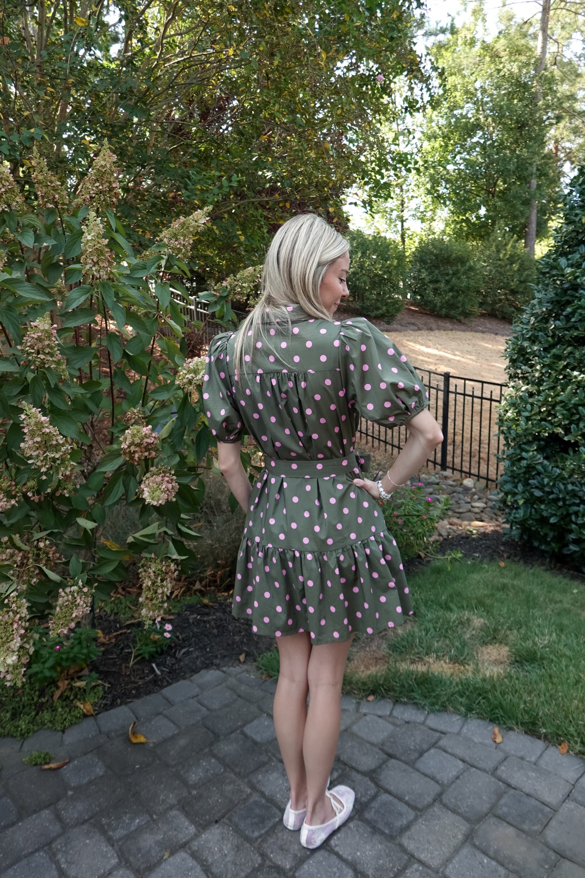 Carolina Polka Dot Mini Dress
