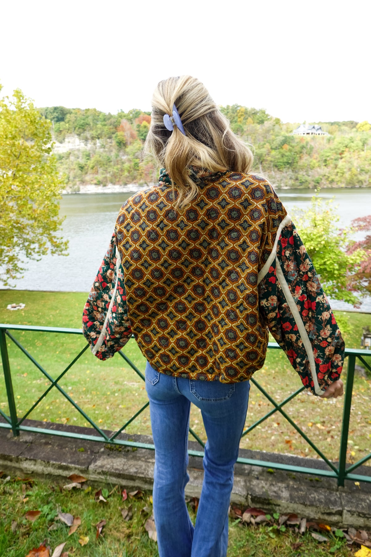 Kali Patchwork Quilted Jacket