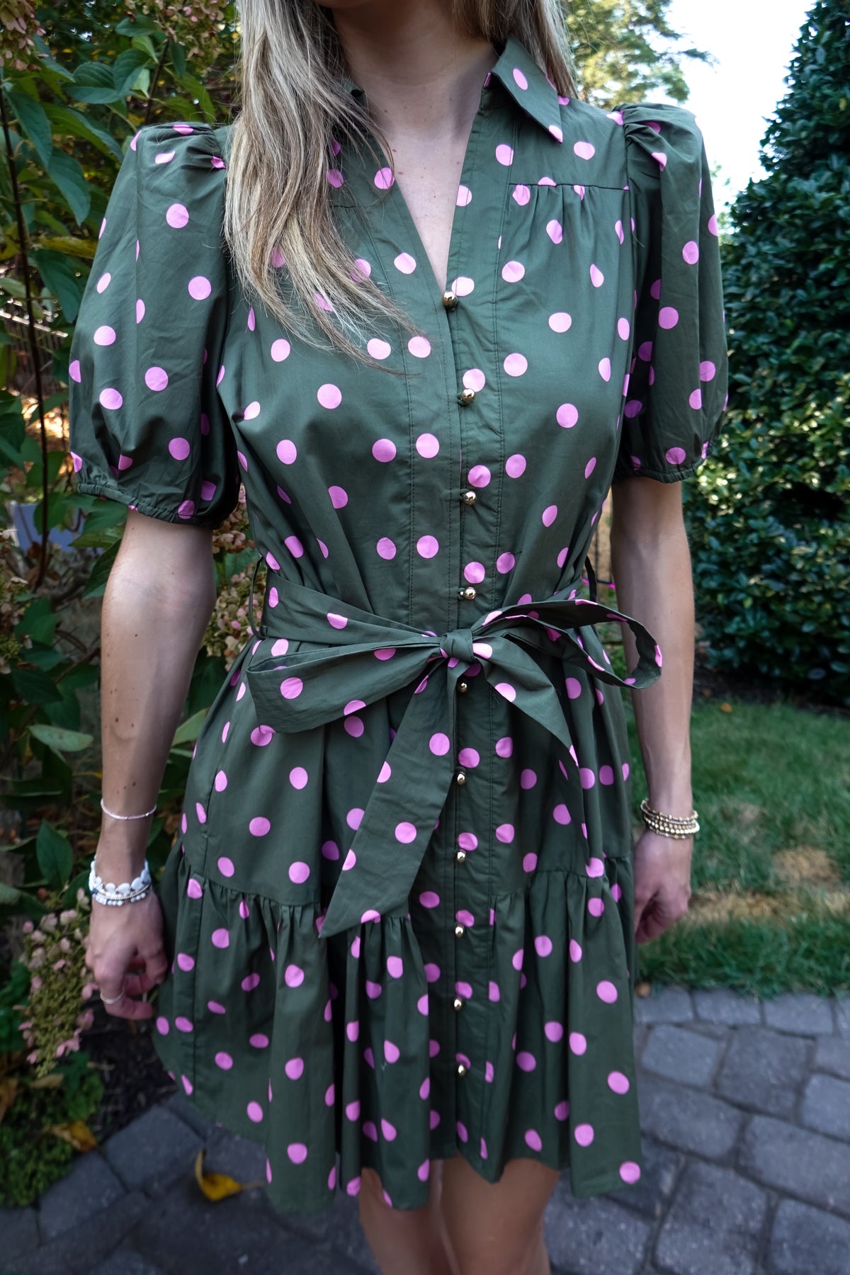 Carolina Polka Dot Mini Dress