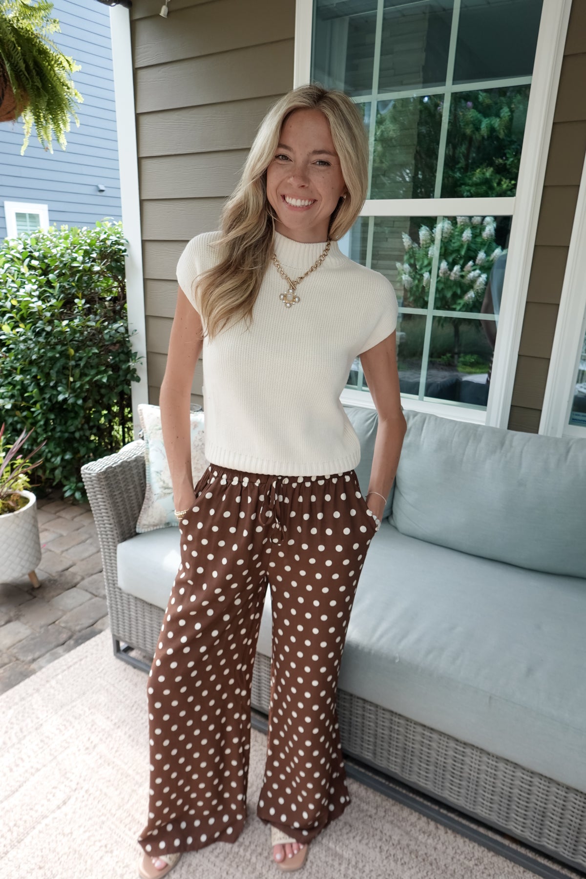 Priya Polka Dot Pants