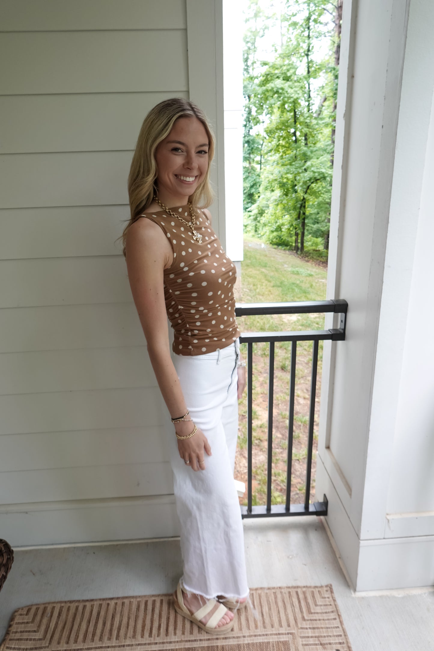 Gianna Polka Dot Tank