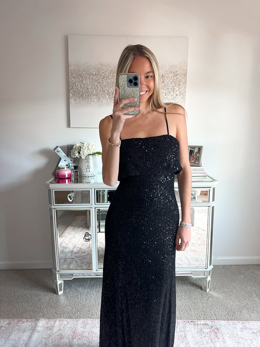 Sloane Sequin Maxi Dress