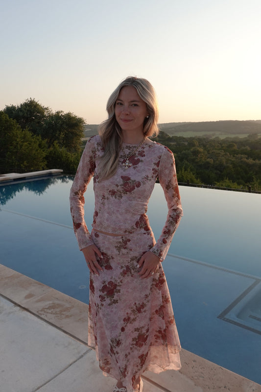 Lizzie Floral Top